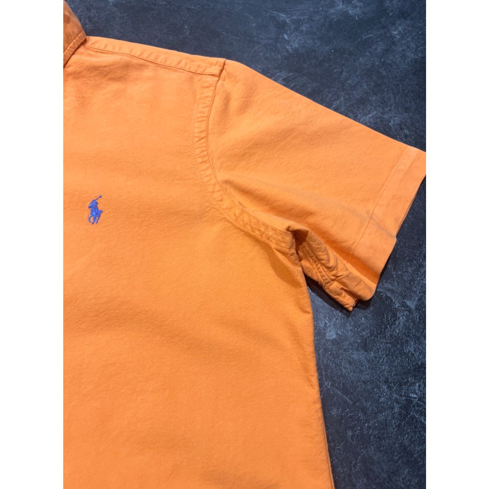 Ralph Lauren Ralph Lauren Mens Orange Color Short Sleeve Button-Up Shirt M Spring Casual Professional Colorful Short Sleeve Button-Up Shirt Mens Size US M / EU 48-50 / 2 - 7 Thumbnail