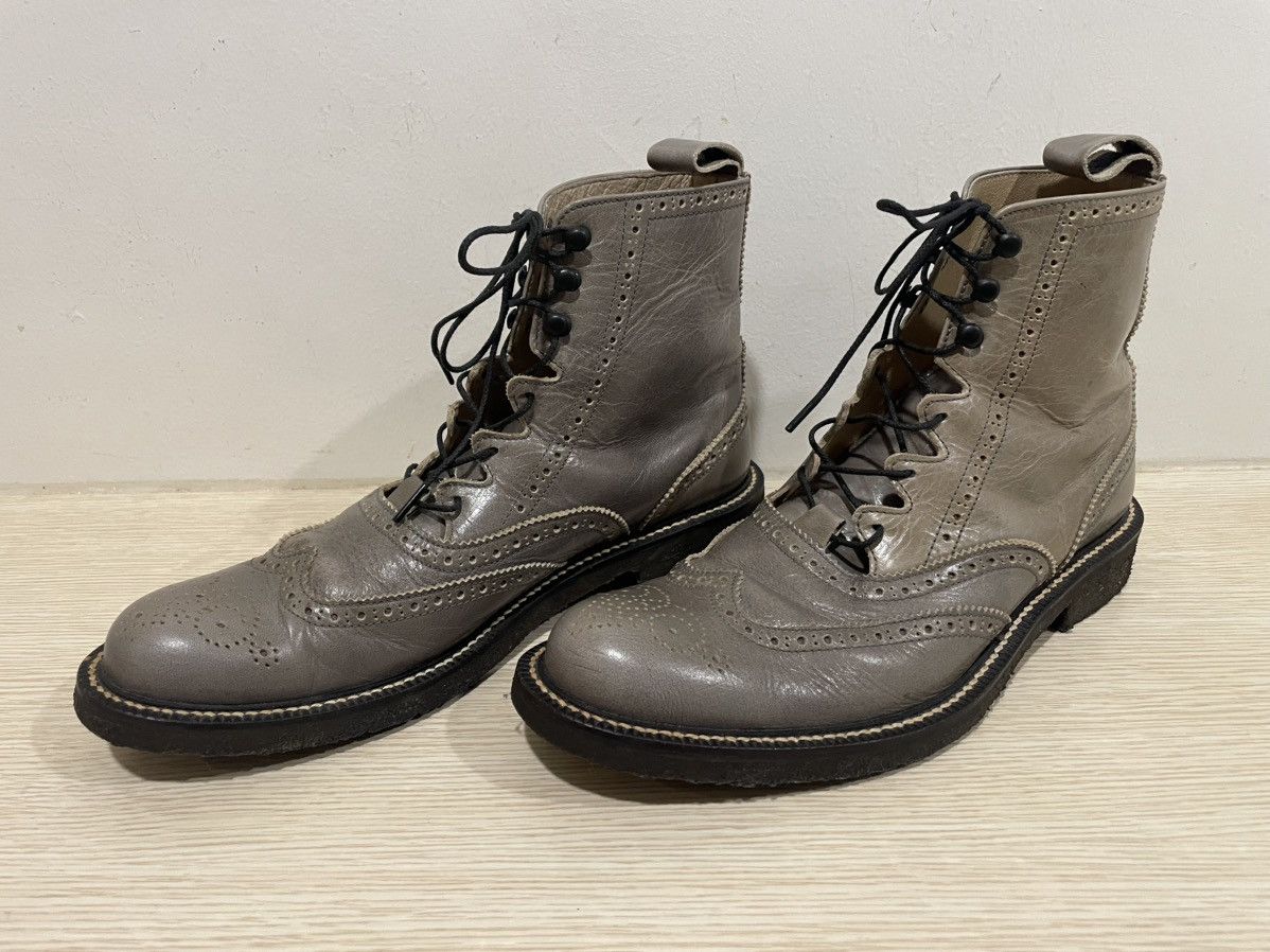 Dry Bones 603 DSHC008 Dry Bones Wingtip Boots Size US 8.5 / EU 41-42 - 3 Thumbnail