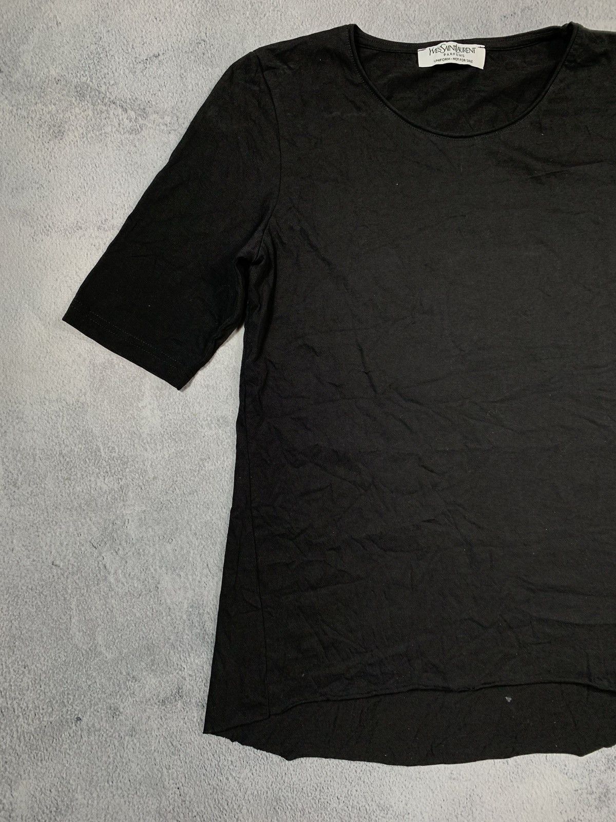 Yves Saint Laurent Vintage Y2K Yves Saint Laurent uniform biglogo tee size M Size M / US 6-8 / IT 42-44 - 8 Thumbnail