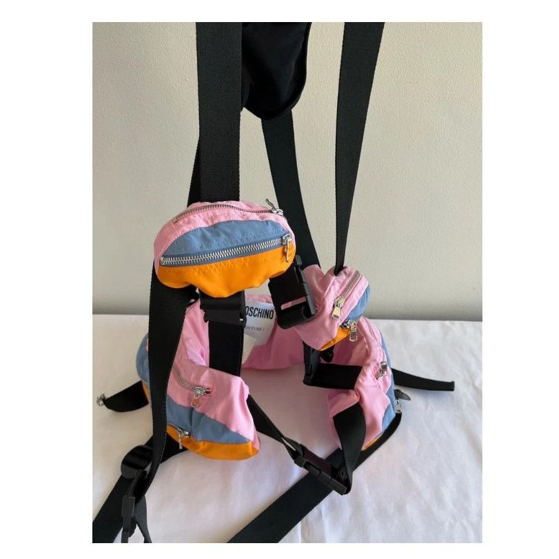 Moschino AW20 Moschino Couture Jeremy Scott Fanny Packs Harness Size ONE SIZE - 3 Thumbnail