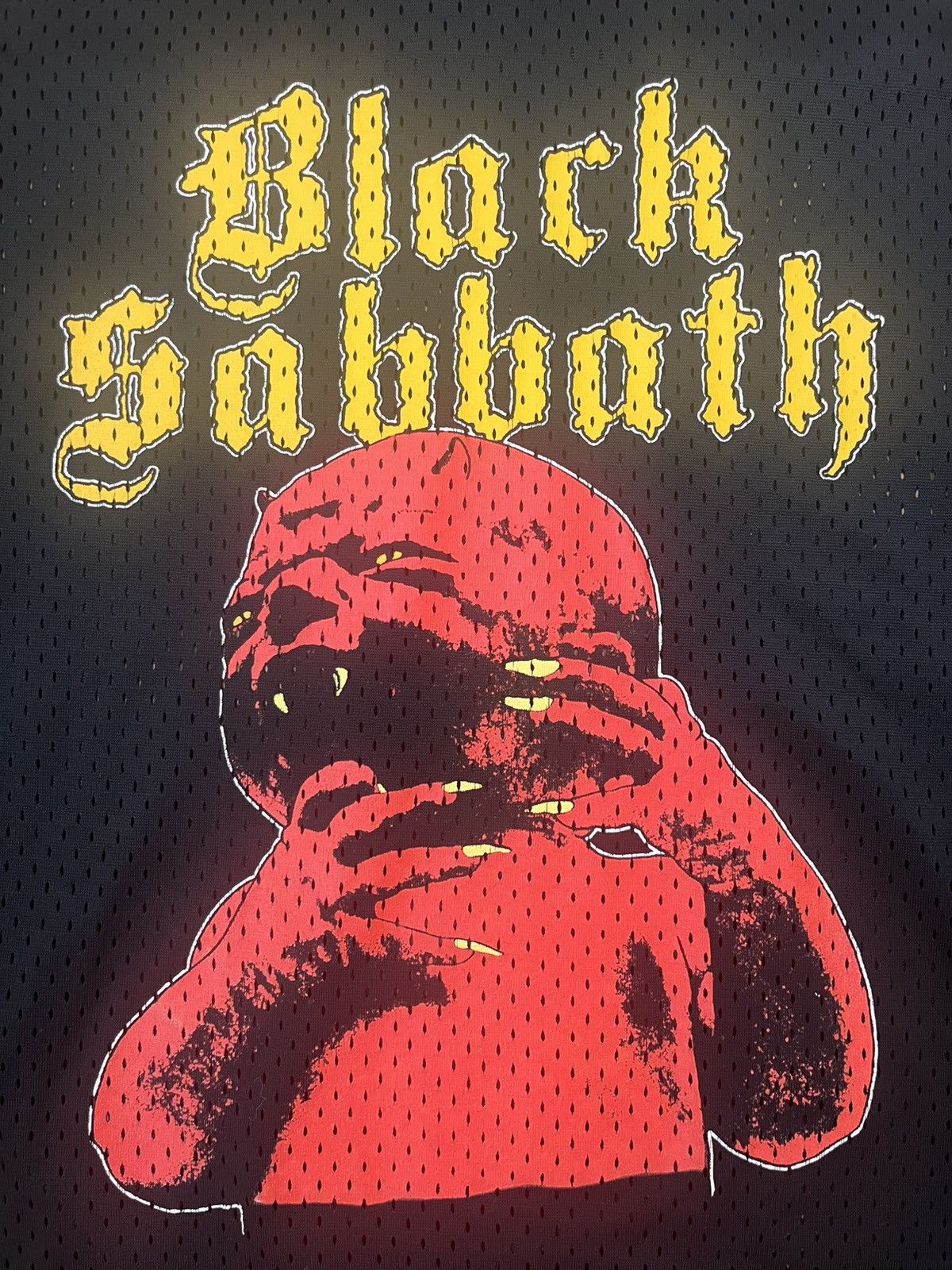 Vintage Vintage 80s Black Sabbath Jersey Size US L / EU 52-54 / 3 - 2 Thumbnail