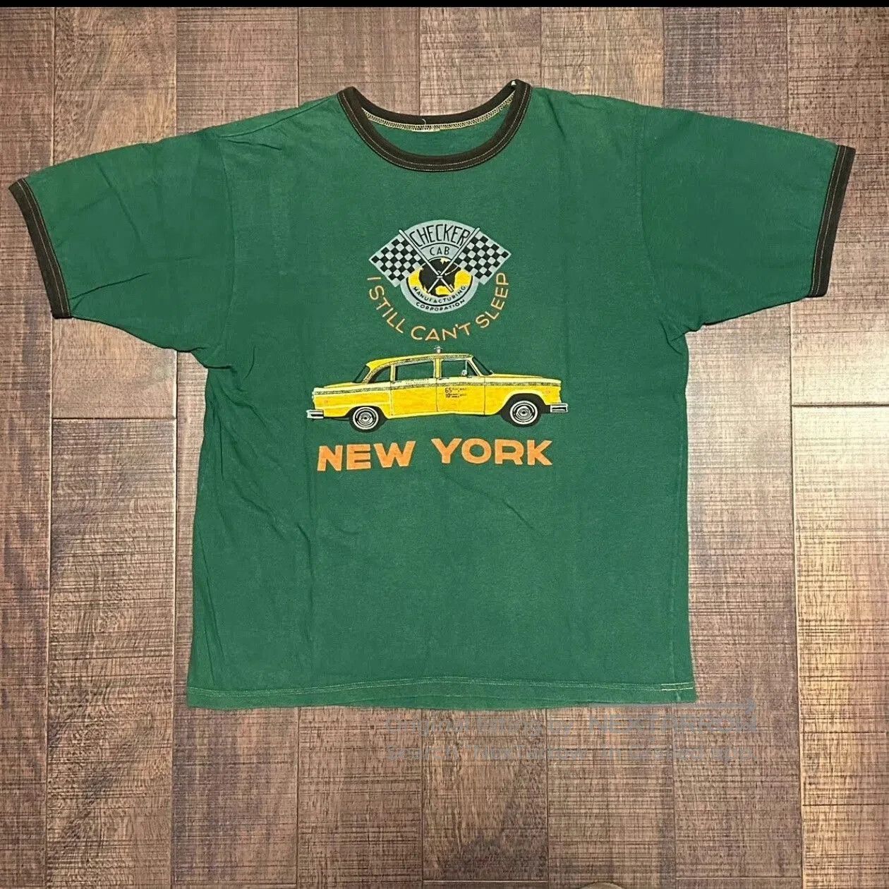 Freewheelers Green Graphic Short Sleeve T-Shirt. Size US M / EU 48-50 / 2 - 1 Thumbnail