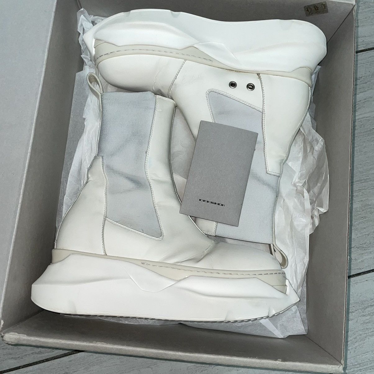 Rick Owens Rick Owens Beetle Abstract Boots size 39 Size US 7 / EU 40 - 2 Thumbnail