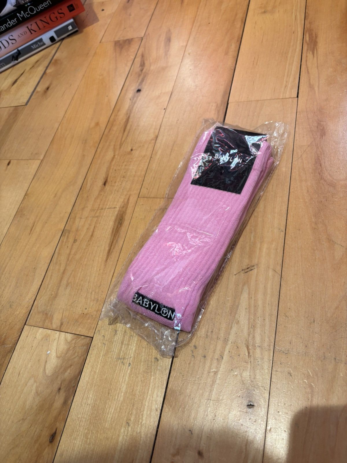 Babylon BABYLON LA pink athletic socks trash talk NEW SEALED Size ONE SIZE - 2 Thumbnail