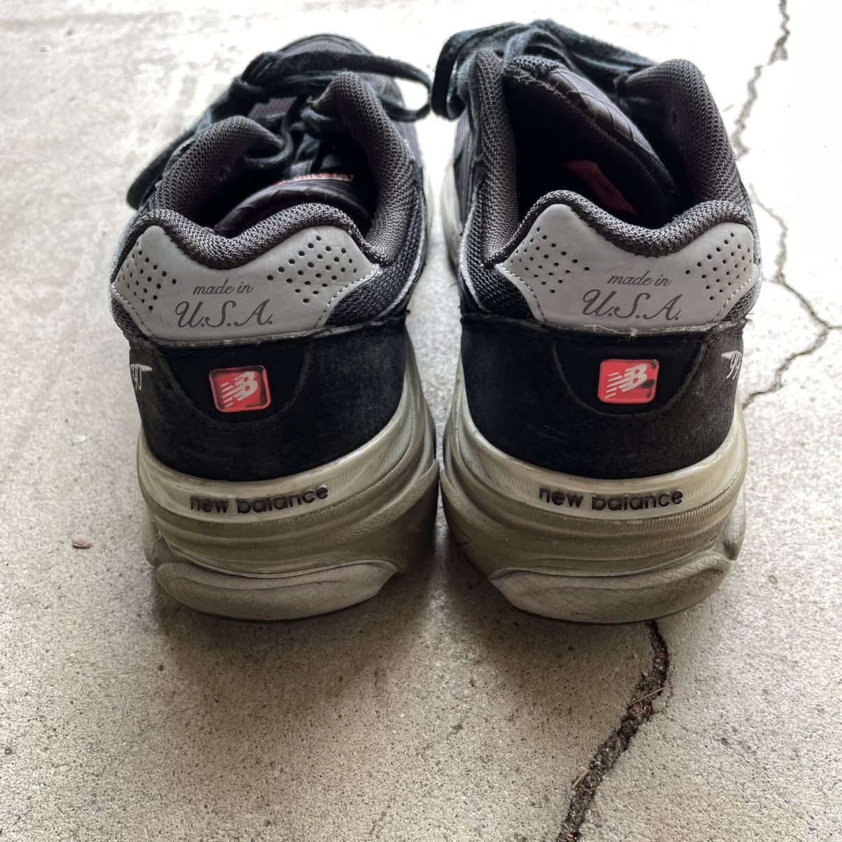 New Balance New Balance 990v3 Black Silver USA 990 993 Size US 10.5 / EU 43-44 - 4 Thumbnail