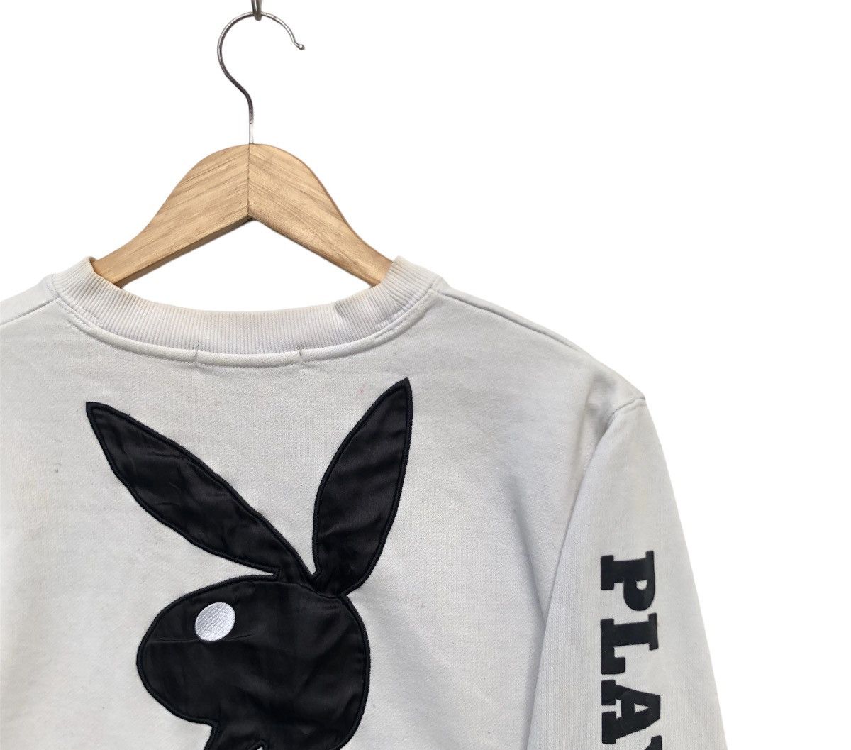 Playboy Vintage 90s Playboy Bunny Logo Embroidered Sweatshirt | XS Size US XS / EU 42 / 0 - 4 Thumbnail