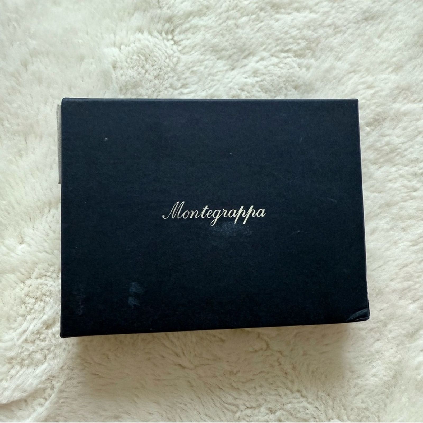 Other NEW!!! Montegrappa men navy leather wallet Retail 450$ Size ONE SIZE - 6 Thumbnail