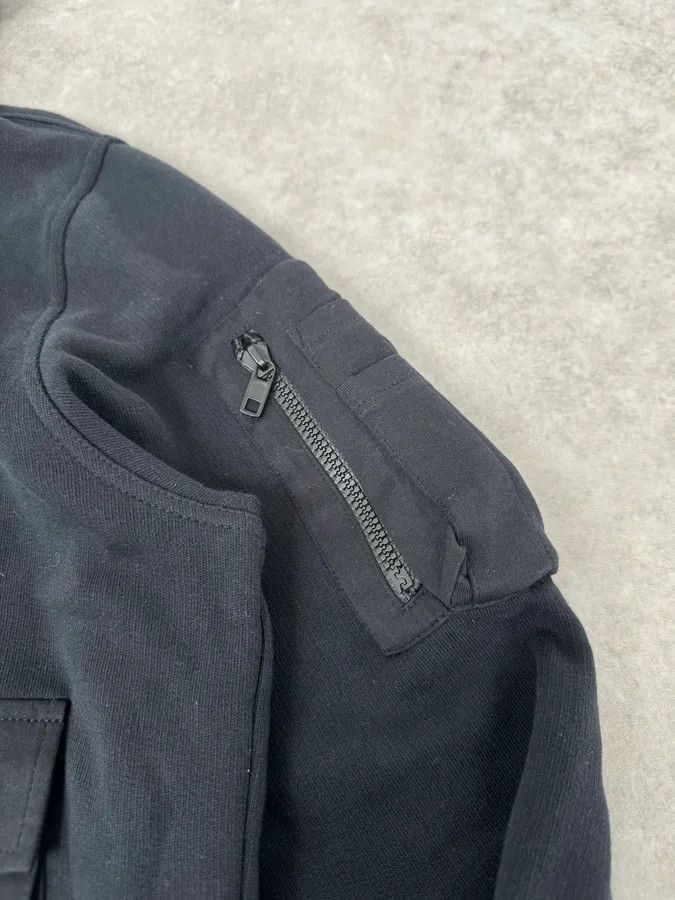 Givenchy SS2015 Givenchy Black Multi Pockets Cargo Zip-up Hoodie Size US M / EU 48-50 / 2 - 8 Thumbnail