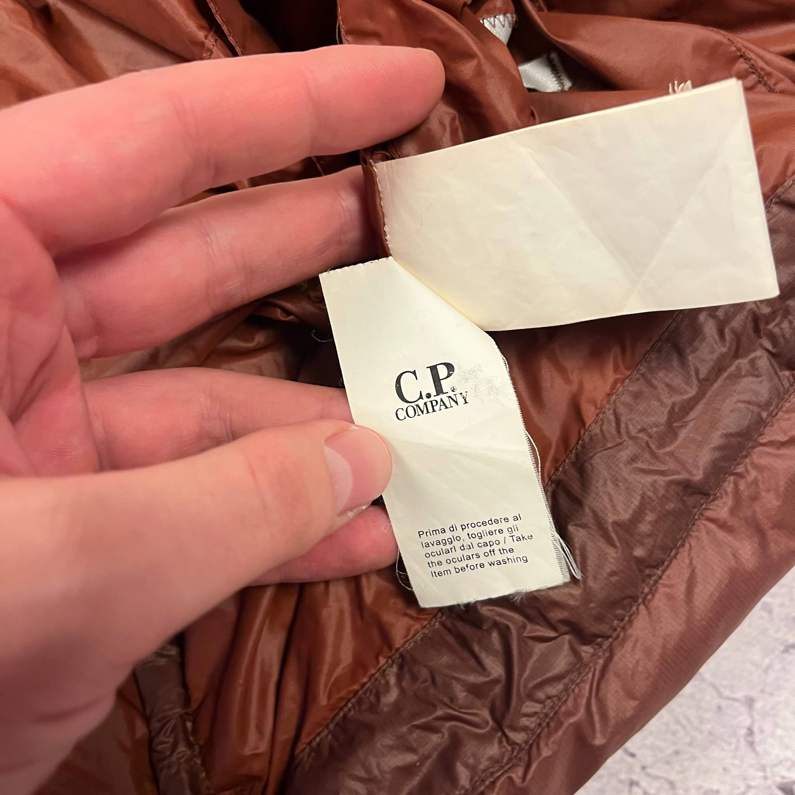 C.P. Company C.P. Company D.D. Shell Google Down Jacket Puffer Size US M / EU 48-50 / 2 - 24 Thumbnail