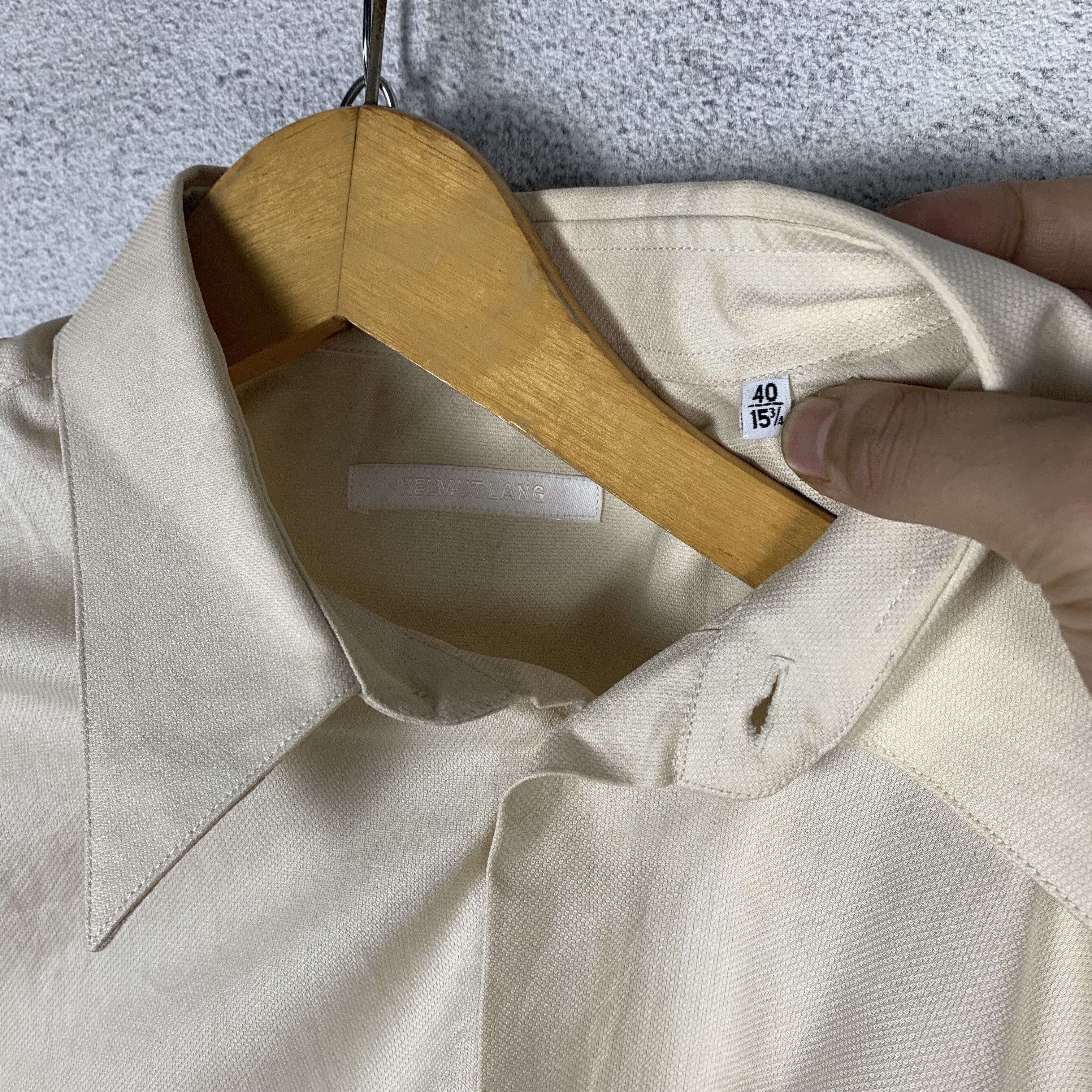 Helmut Lang Helmut Lang Shirt Size 40 Size US M / EU 48-50 / 2 - 5 Thumbnail