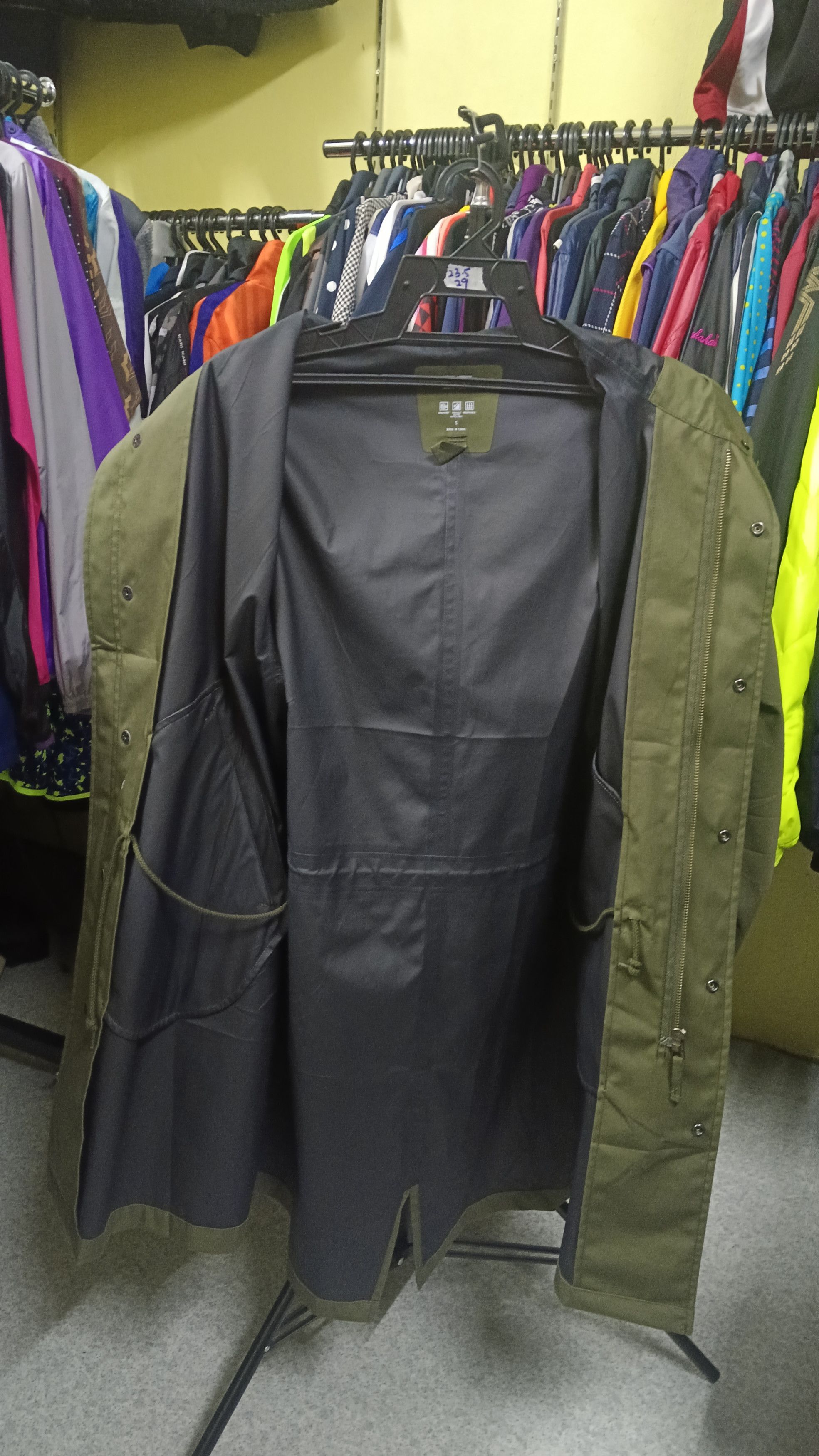 Japanese Brand × Uniqlo 🔥 Uniqlo Green Parka Blocktech Size US S / EU 44-46 / 1 - 4 Thumbnail