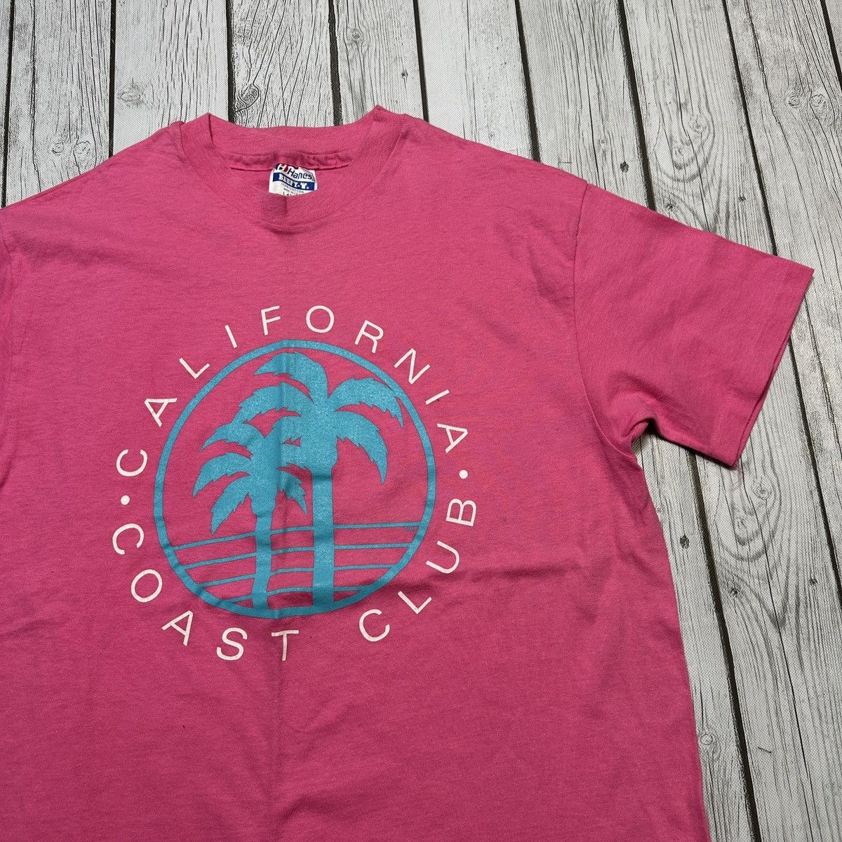 Hanes × Vintage Vintage California Coast Club tee Size US L / EU 52-54 / 3 - 3 Thumbnail