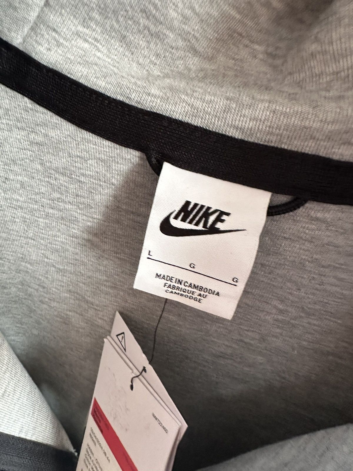 Nike × Vintage Nike tech fleece x Barcelona zip hoodie drill soccer jacket Size US L / EU 52-54 / 3 - 4 Thumbnail