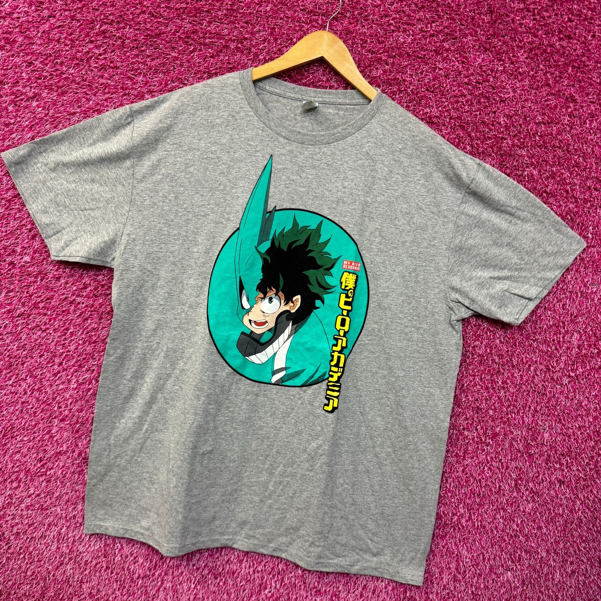 Anime My Hero Academia Deku Izuku Midoriya Anime T-shirt Size 2XL Size US XXL / EU 58 / 5 - 3 Thumbnail