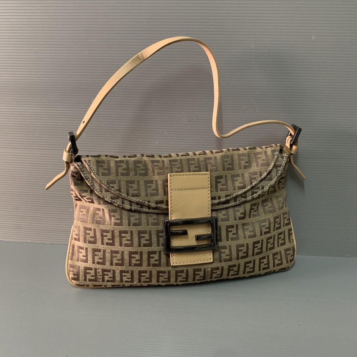 Fendi Fendi Zucchino Pochette Handbag Size ONE SIZE - 2 Thumbnail