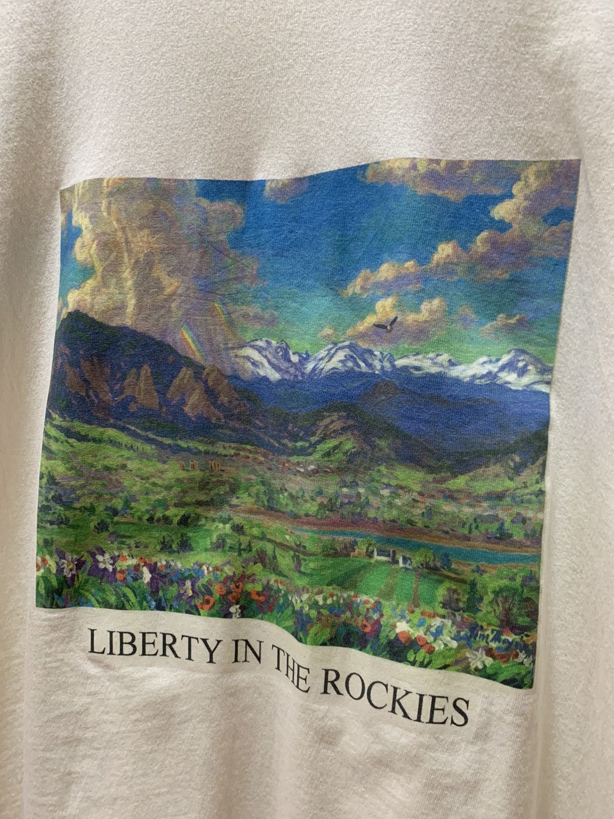 Vintage Vintage Liberty In The Rockies Nice Printed Rare Size US XL / EU 56 / 4 - 4 Thumbnail