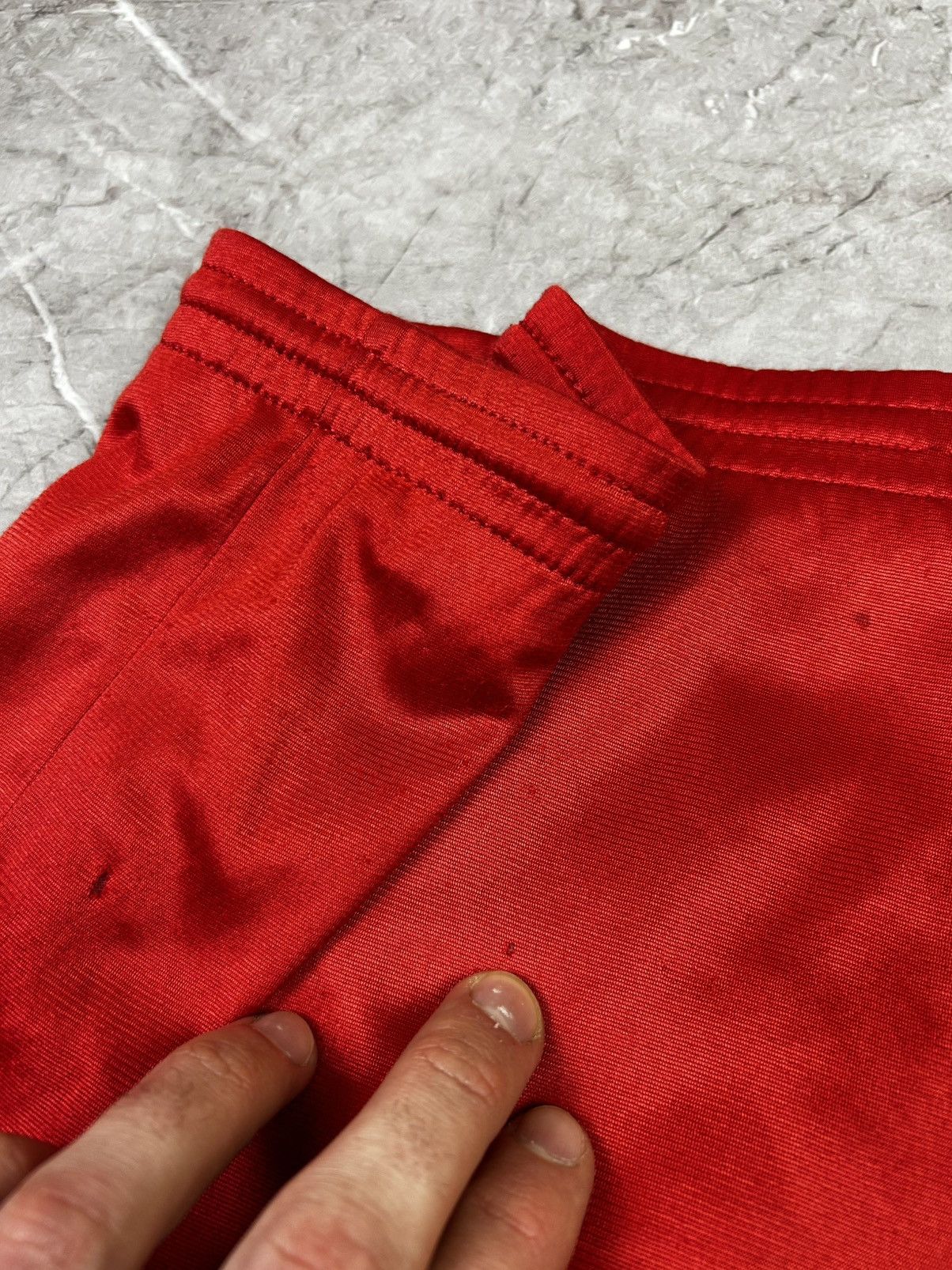 Adidas × Vintage Vintage Red ADIDAS EQUIPMENT 90s SHORTS Size US 34 / EU 50 - 7 Thumbnail