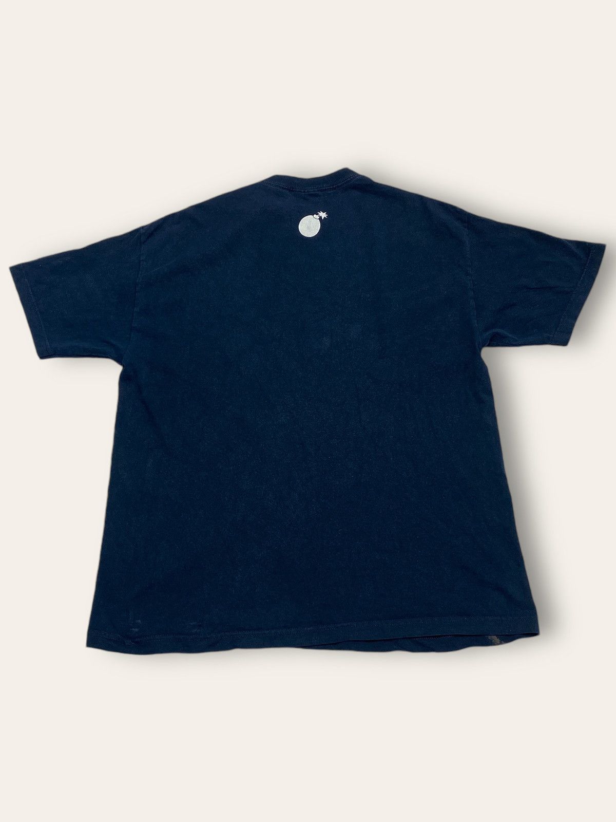The Hundreds Vintage THE HUNDREDS Big Logo Deep Navy Tee Shirt Size US L / EU 52-54 / 3 - 4 Thumbnail