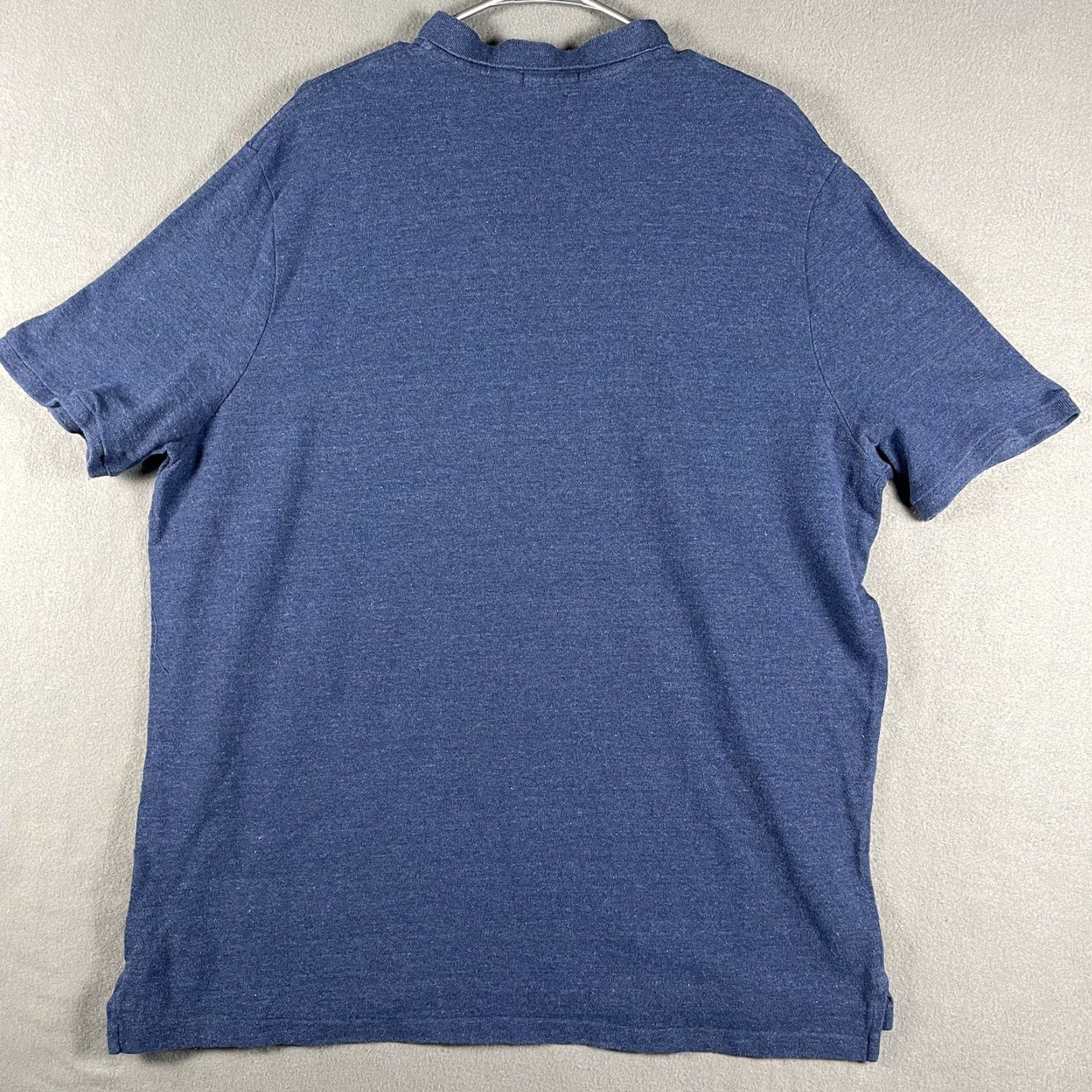 Polo Ralph Lauren Polo Ralph Lauren Polo Shirt Mens 2XL Classic Fit Short Sleeve Heather Blue Logo"]) Size US XXL / EU 58 / 5 - 3 Thumbnail