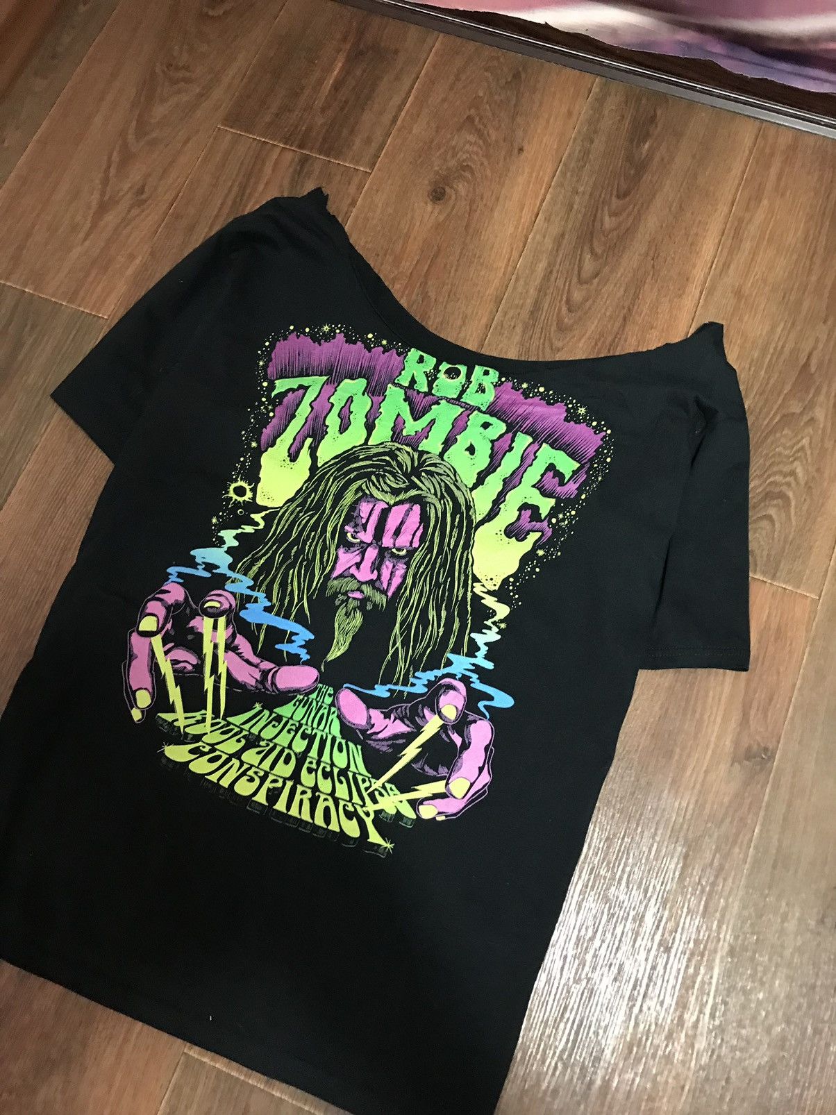 Band Tees × Vintage Rob Zombie streetwear band rock tee Size US L / EU 52-54 / 3 - 2 Thumbnail