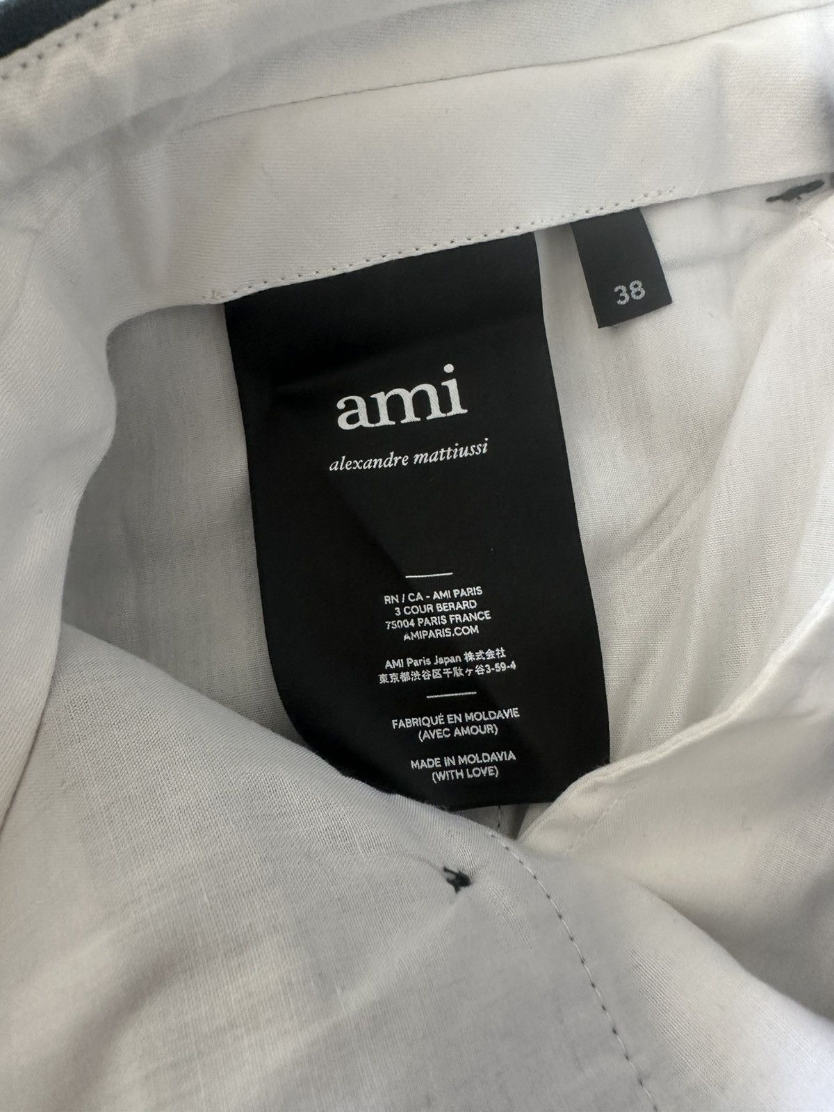 AMI Ami Paris Cropped Trousers Size US 30 / EU 46 - 6 Thumbnail