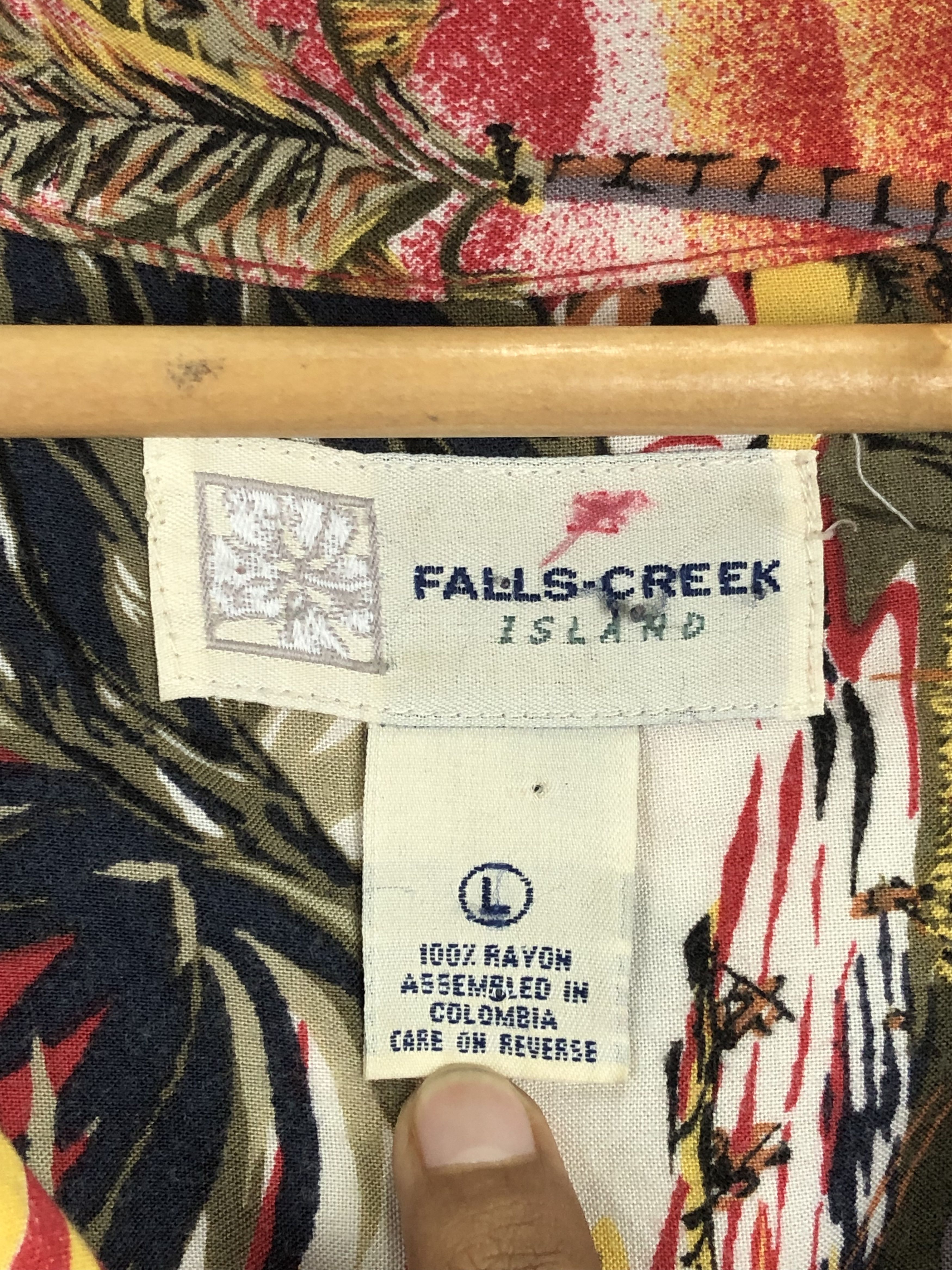 Vintage Vintage Hawaiian Natural Floral Motive TA0009 Size US L / EU 52-54 / 3 - 5 Thumbnail
