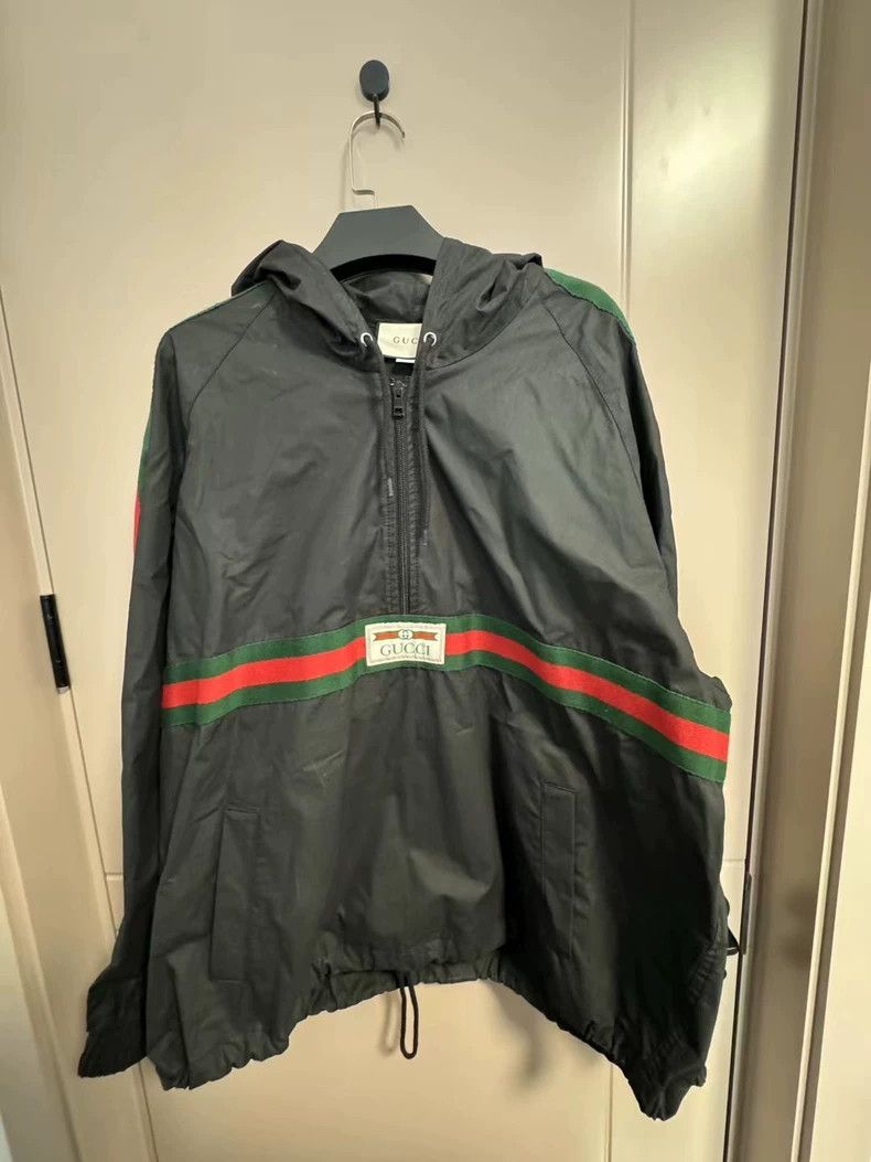 Gucci Gucci Half-zip windbreaker jacket 2501-Nextarrow Size US M / EU 48-50 / 2 - 1 Thumbnail
