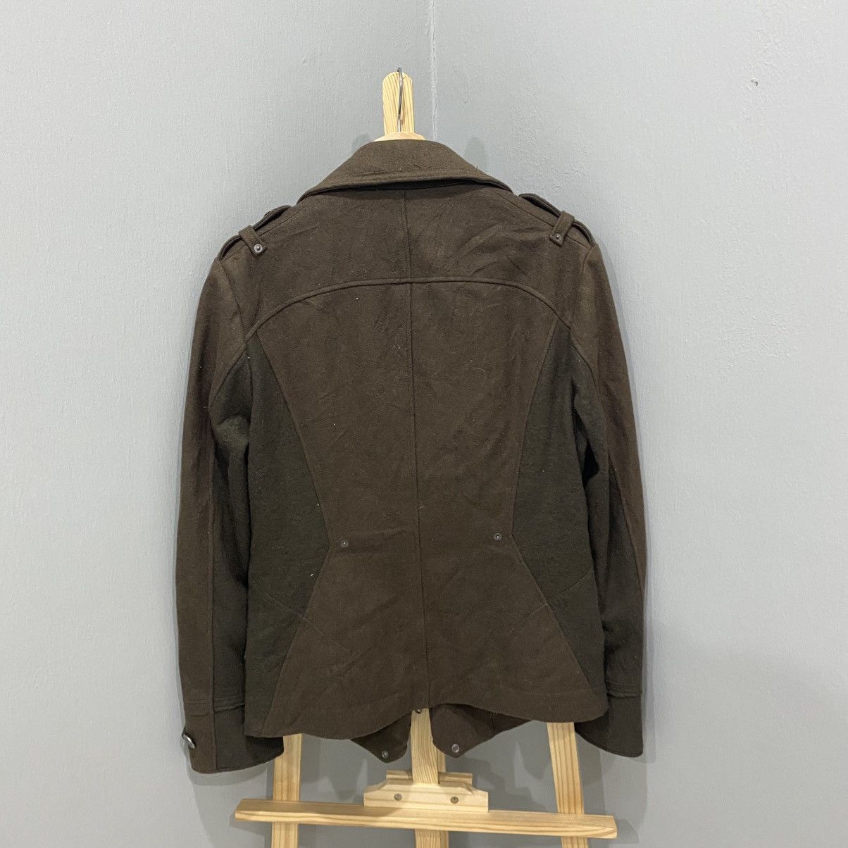 PPFM PPFM Napoleon Wool Military Jacket Archive Y2K Punk Size US M / EU 48-50 / 2 - 2 Thumbnail