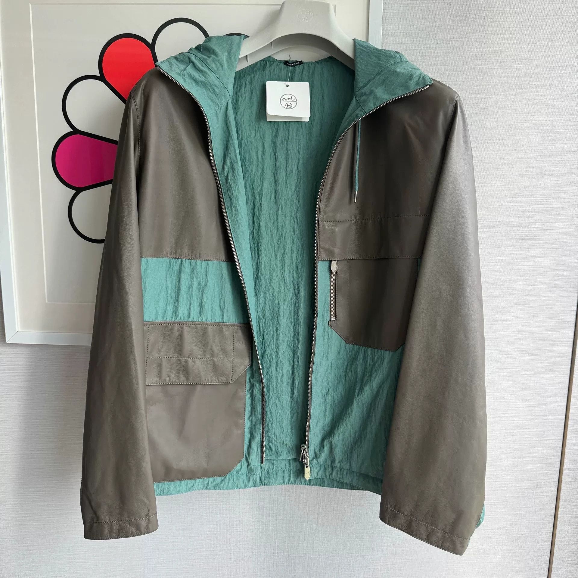 Hermes Hermes Men's Double-Sided Hooded Jacket Size US S / EU 44-46 / 1 - 1 Thumbnail