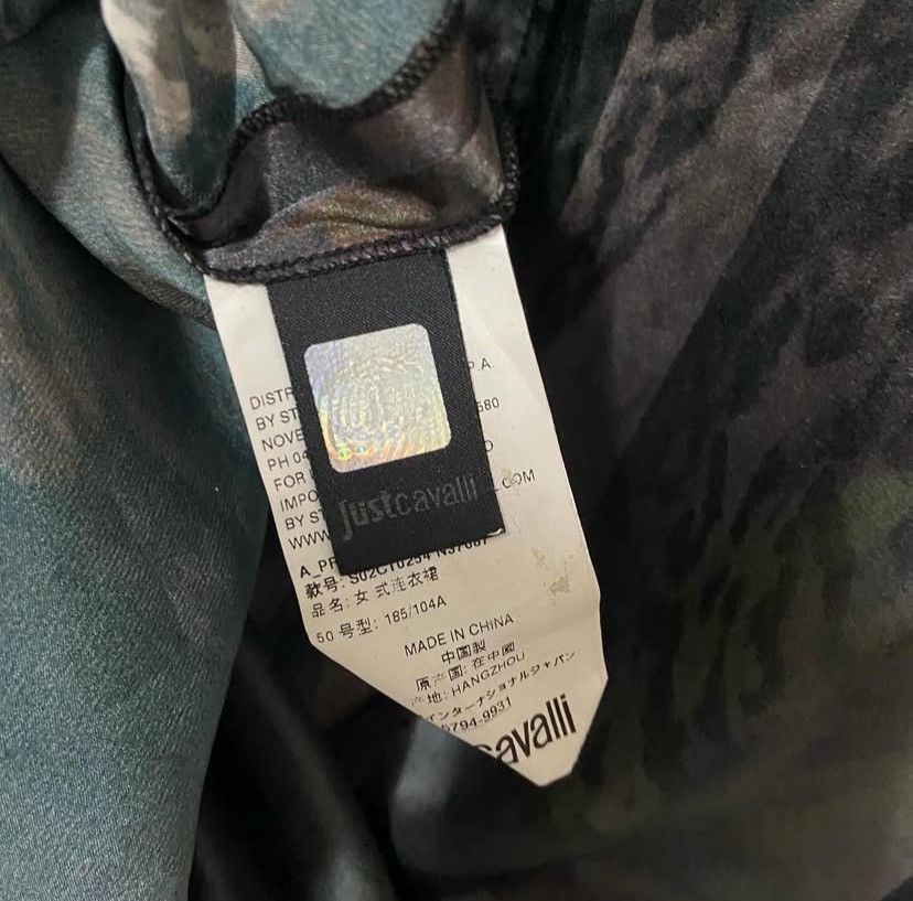 Just Cavalli × Vintage Justcavalli Overprint Shirt Size L / US 10 / IT 46 - 7 Thumbnail