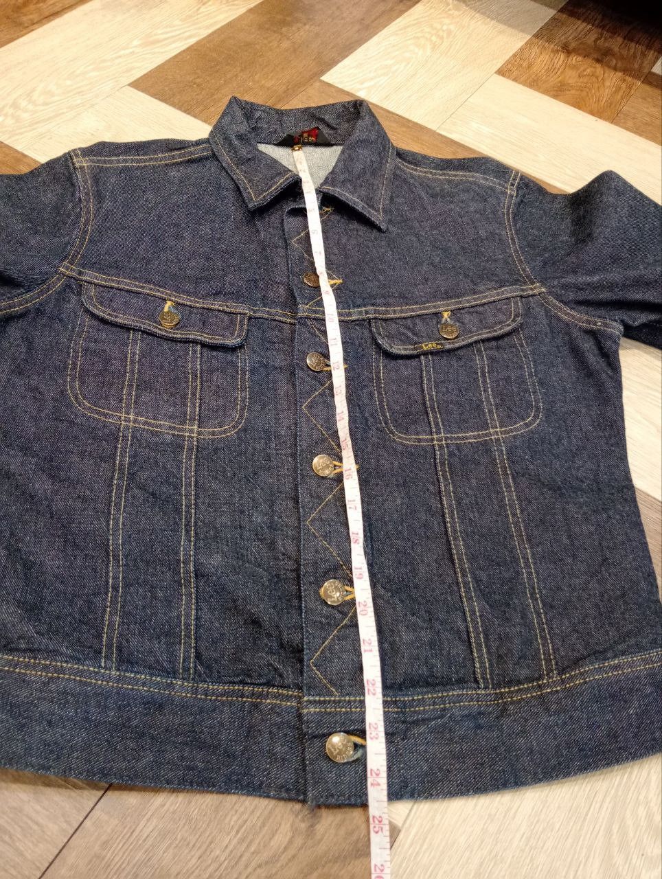 LEE RIDERS UNION MADE SANFORIZED BLUE DENIM JACKET - SIZE 40