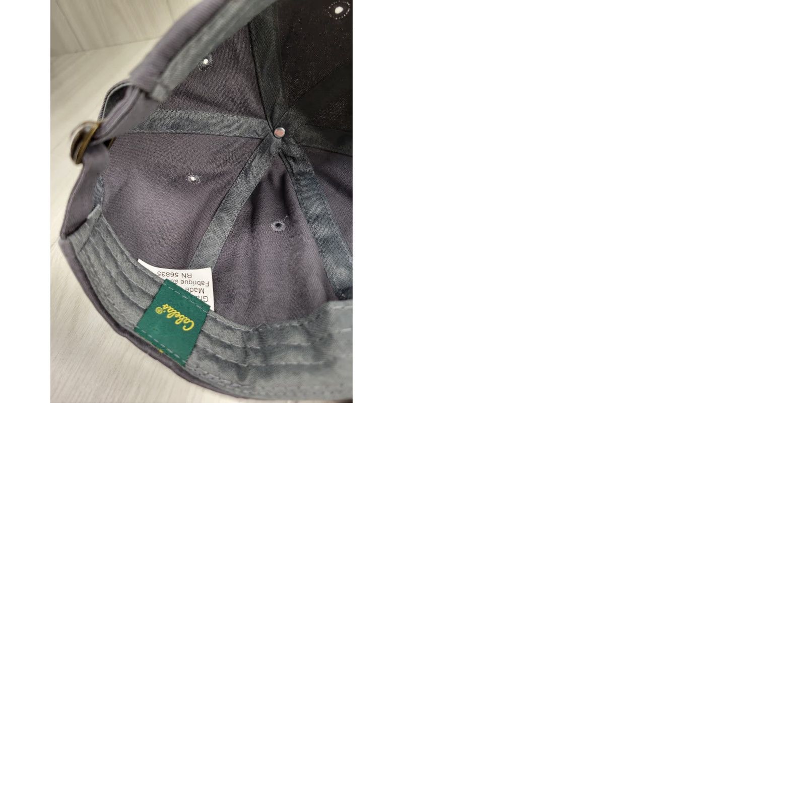 Vintage Cabela's Club Ball Cap Gray Adjustable One Size Fits Most Men Baseball Cap Hat Casual Mens Size ONE SIZE - 9 Thumbnail