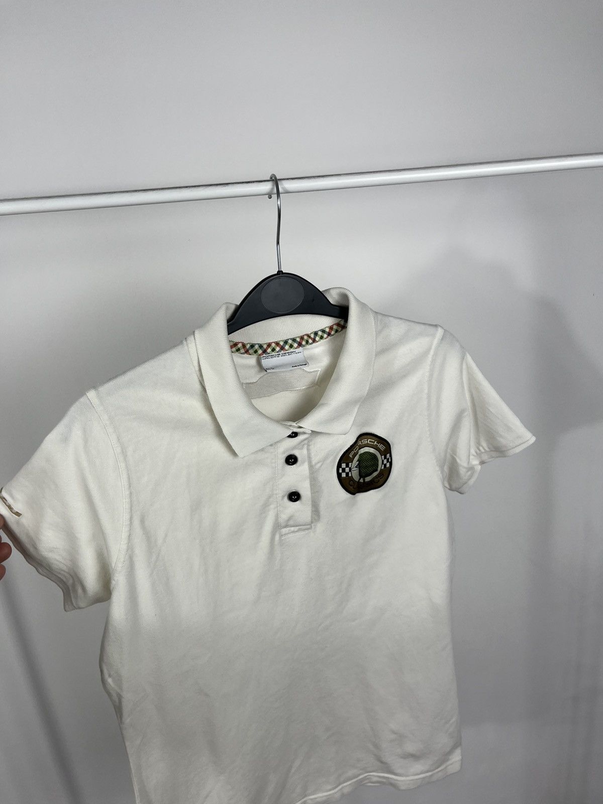 Porsche Design Porsche Design Classics Polo Shirt Womens M White Logo Size M / US 6-8 / IT 42-44 - 5 Thumbnail