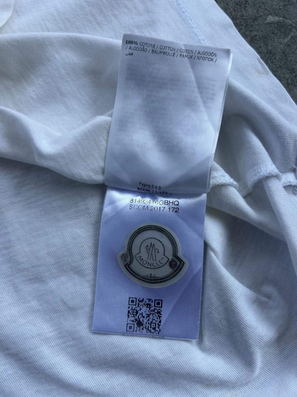 Moncler Maglia T-shirt Size US M / EU 48-50 / 2 - 7 Thumbnail