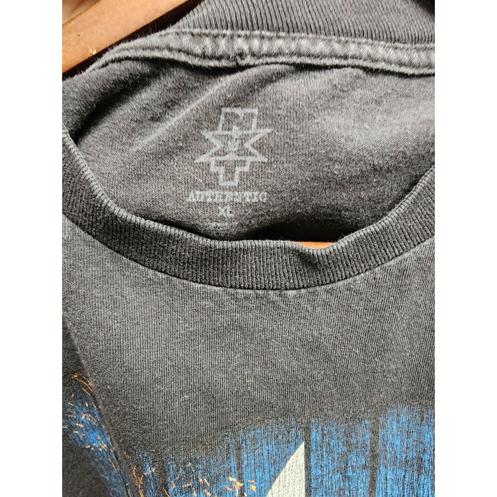 NEXT NXT Shirt Texas Graphic Tee Black Wrestling Star Tee WWE XL Size US XL / EU 56 / 4 - 3 Thumbnail