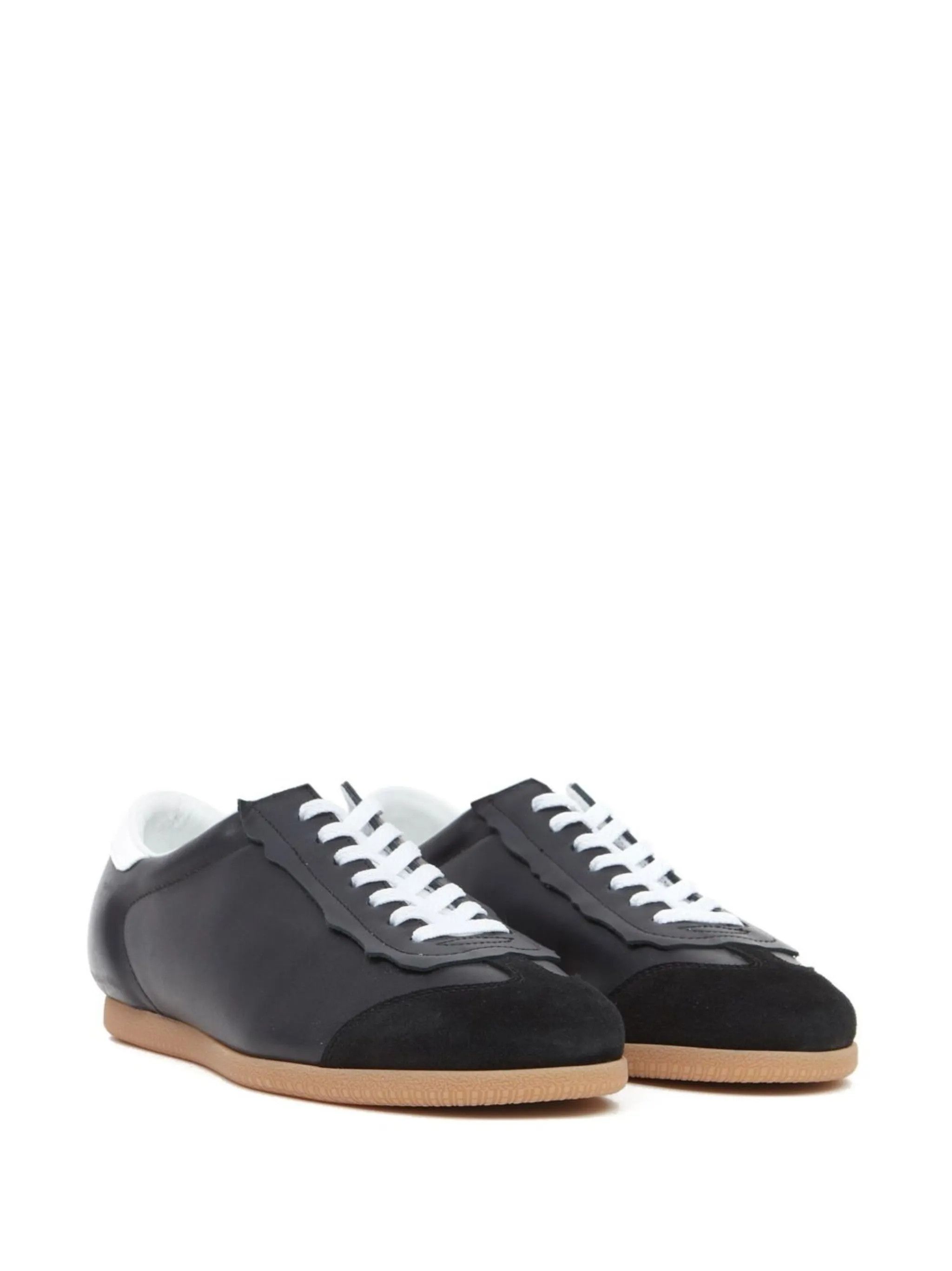 Maison Margiela o1w1db10425 Low-Top Sneakers in Black Size US 8 / EU 41 - 2 Thumbnail