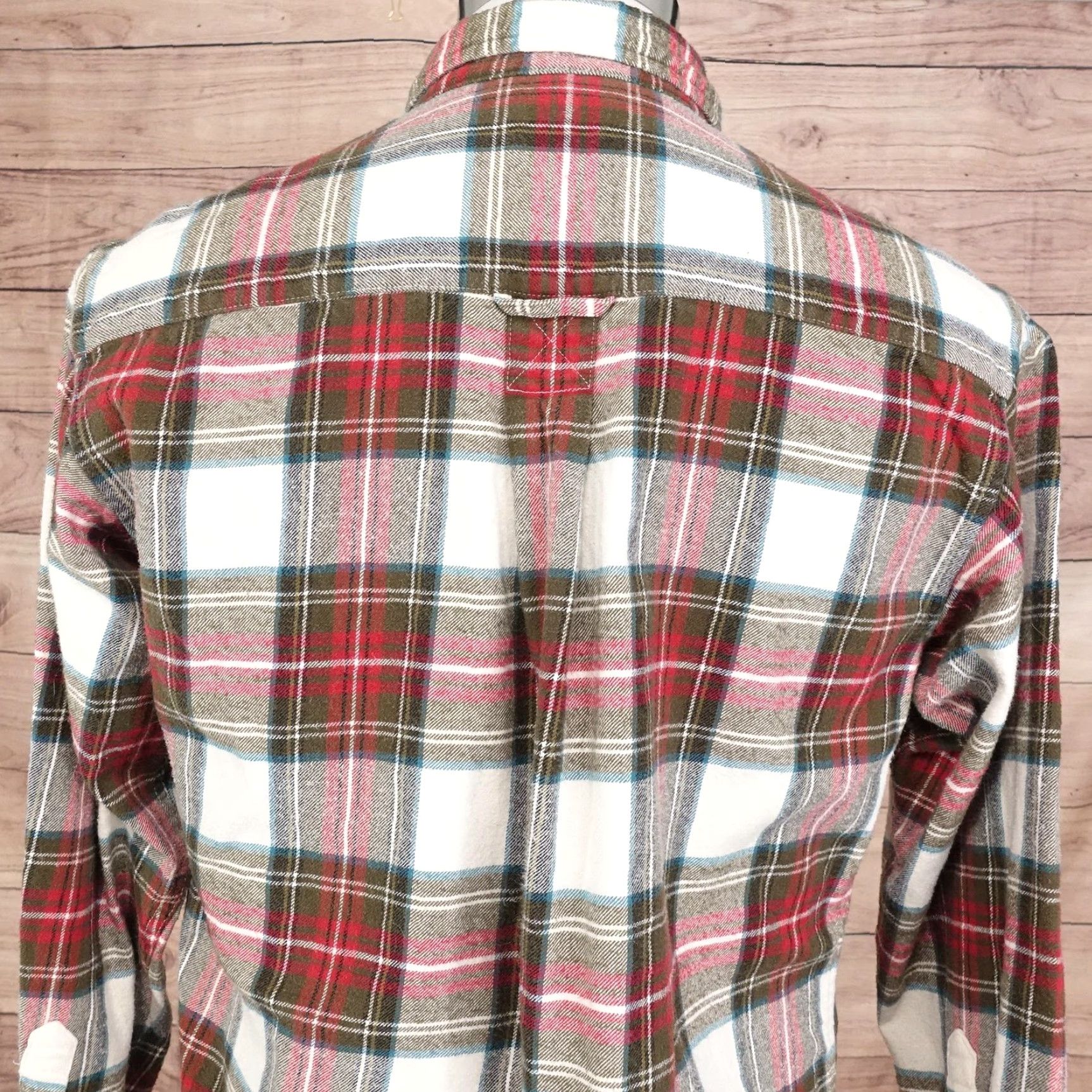 Vintage VINTAGE RedHead Mens Flannel Shirt Medium Long Sleeve Plaid Cotton Outdoors Men Size US M / EU 48-50 / 2 - 5 Thumbnail