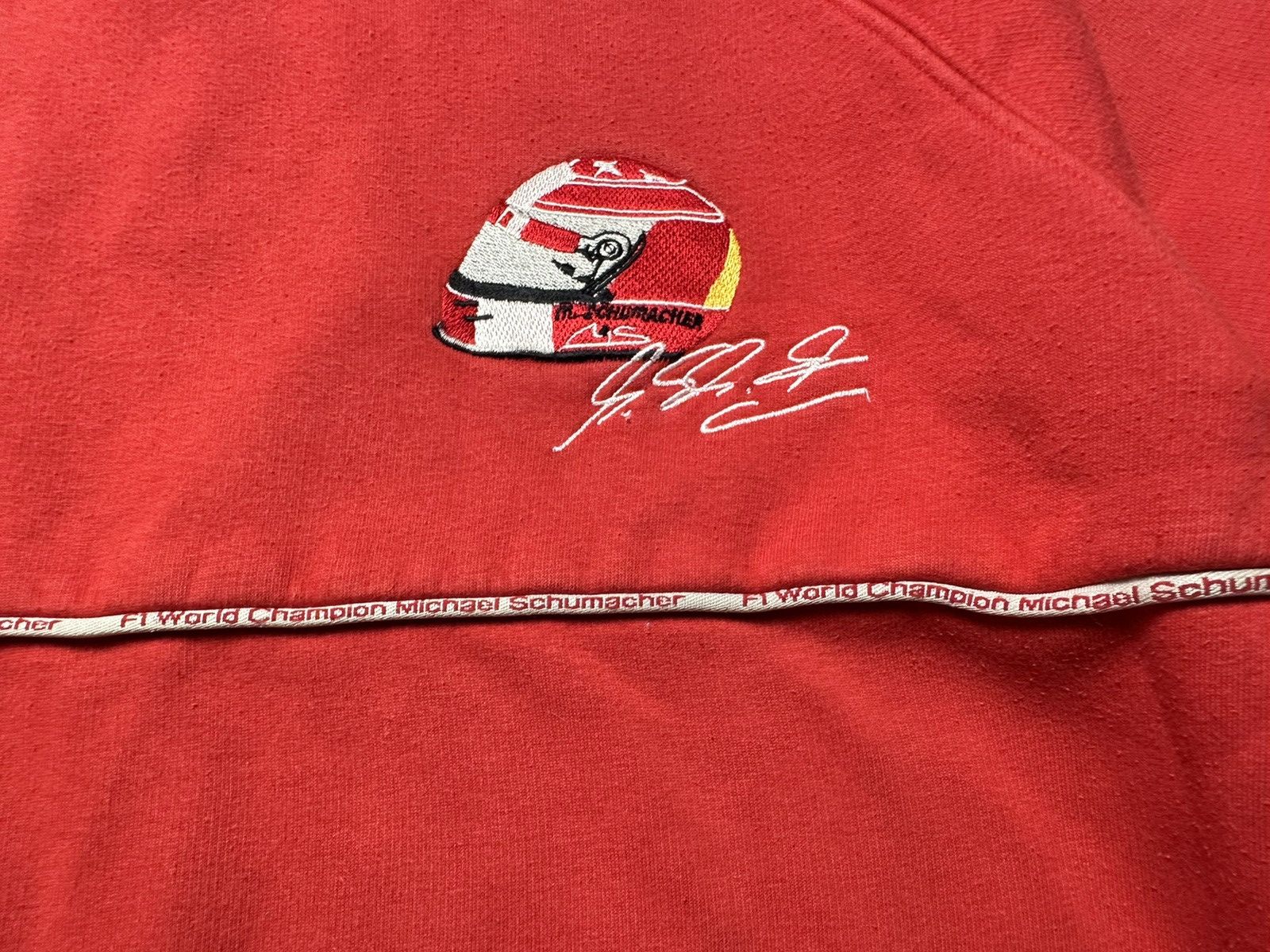 Ferrari × Vintage Vintage Ferrari racing sweatshirt Schumacher size L Formula Size US L / EU 52-54 / 3 - 4 Thumbnail