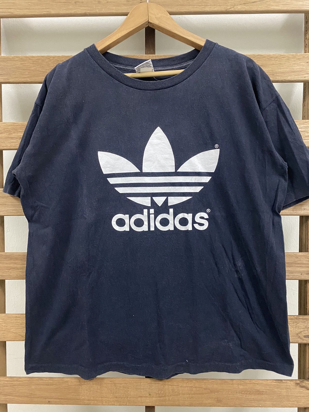 Adidas × Vintage Vintage Adidas logo front back Size US L / EU 52-54 / 3 - 1 Thumbnail