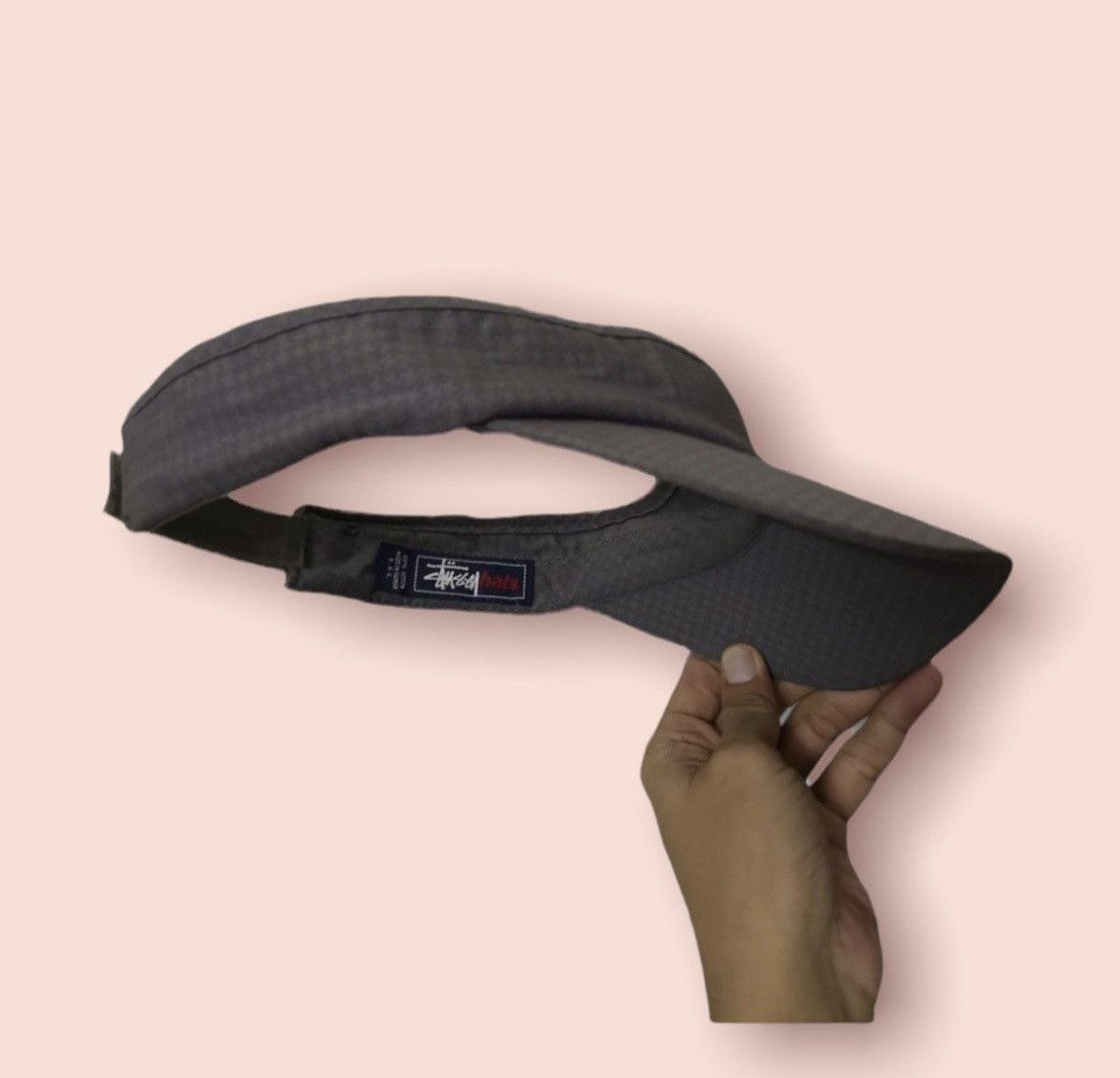 Other VINTAGE STUSSY SUN VISOR HAT / HALF CAP Size ONE SIZE - 8 Thumbnail