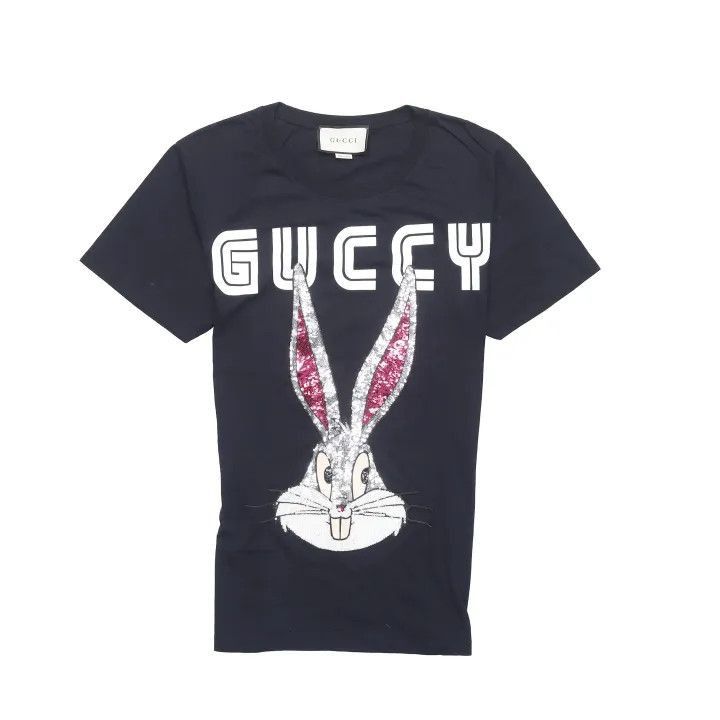 Gucci Gucci Gucci Cartoon Print Short Sleeve T-Shirt -2506 Size US S / EU 44-46 / 1 - 1 Thumbnail