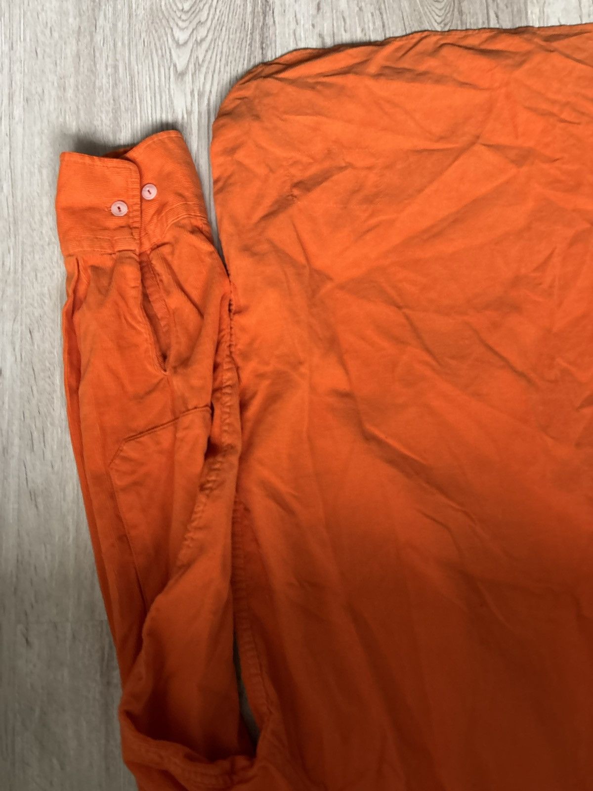 Universal Works Universal Works Mens in Worker Shirt Orange Super Fine Cord Size US XL / EU 56 / 4 - 21 Thumbnail