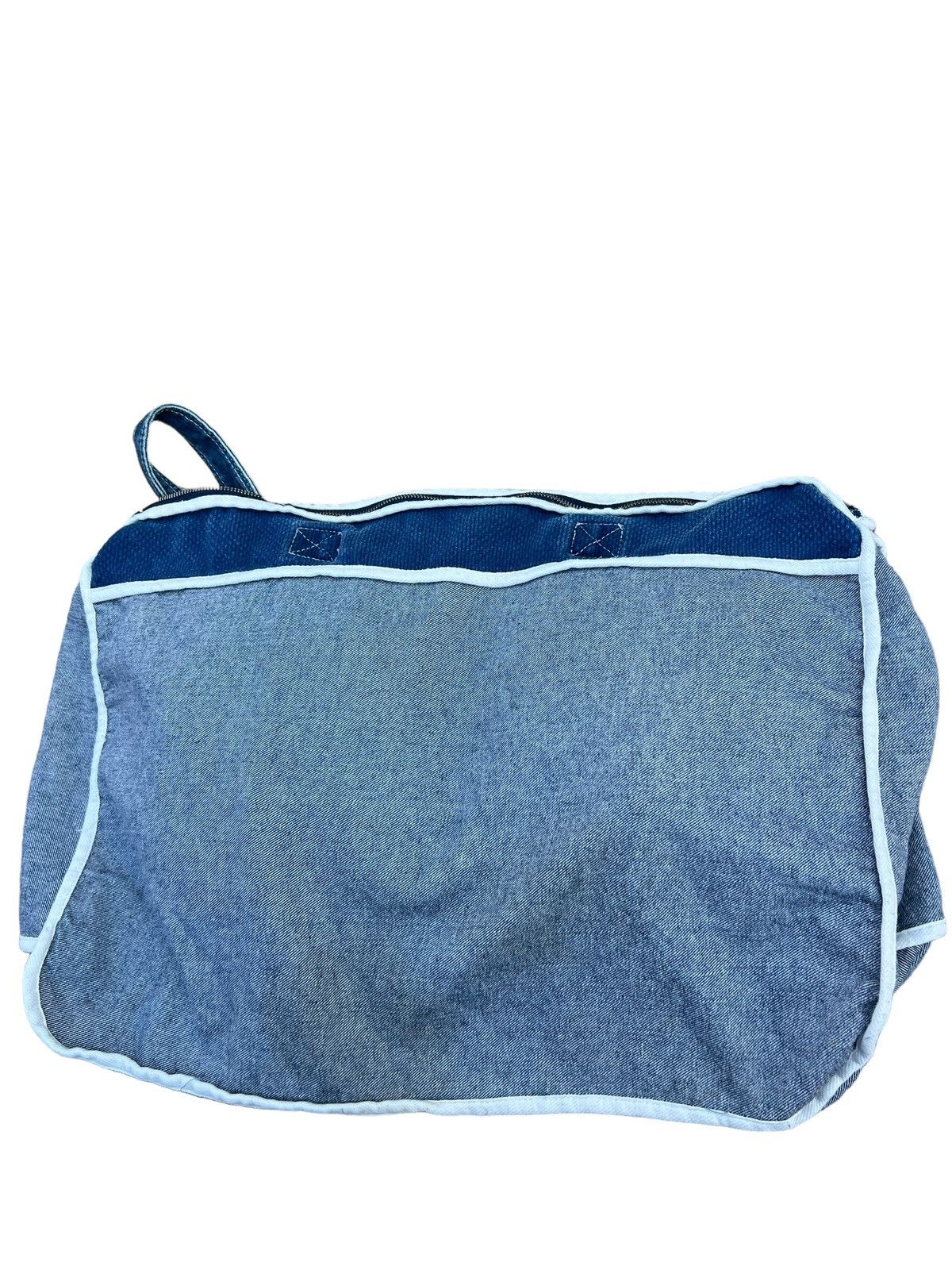 Vintage VTG Club House Japan Fade Denim Sashiko Cargo Huge 2 Way Bag Size ONE SIZE - 22 Thumbnail