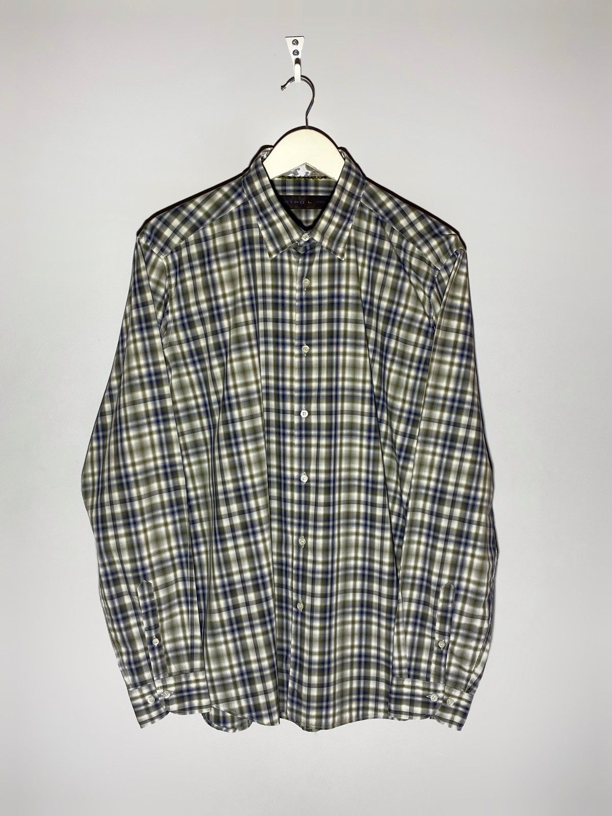 Etro Etro Checked Long Sleeve Shirt Men’s Size US L / EU 52-54 / 3 - 1 Thumbnail