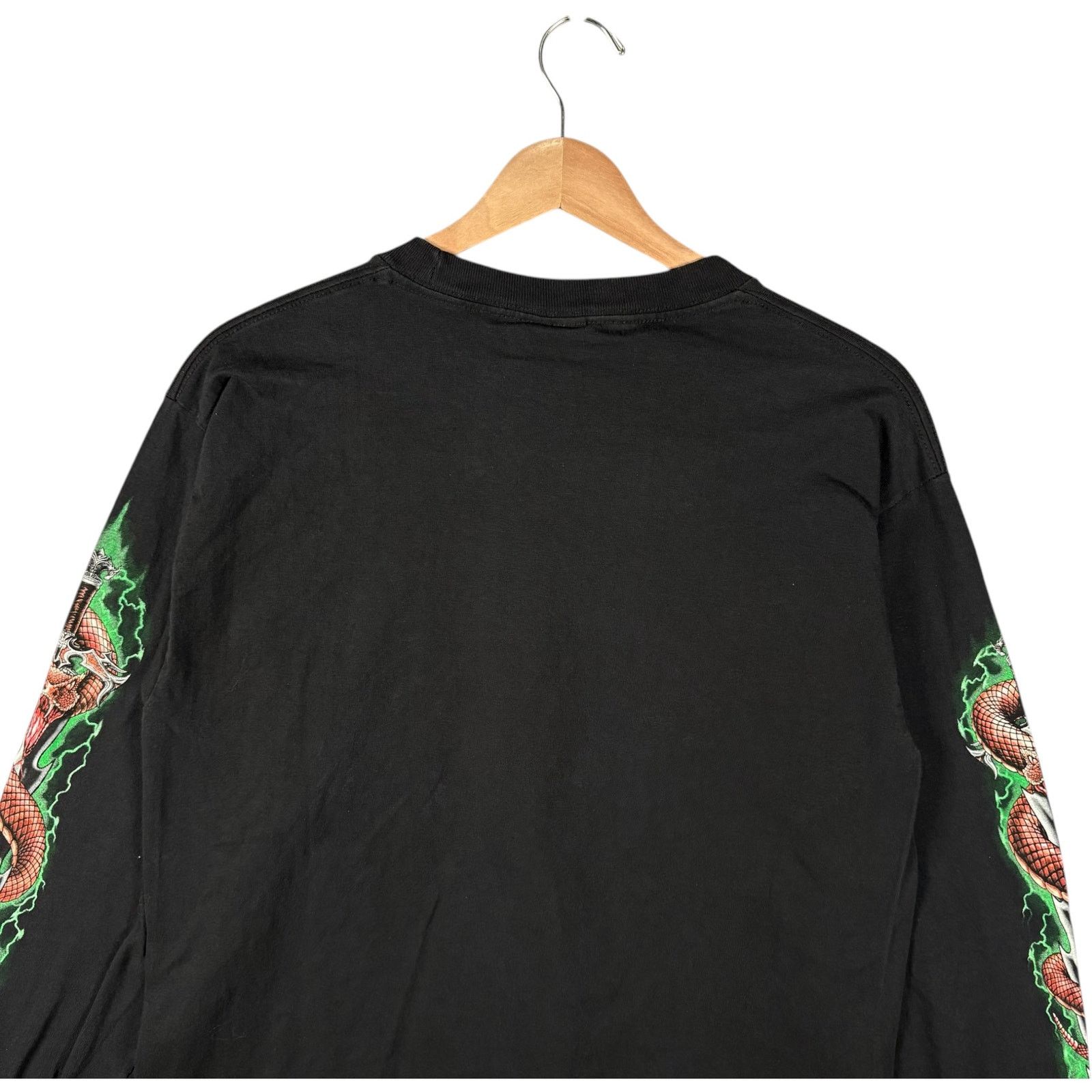 AAA Vintage "Don't Tread on Me" Rattlesnake Long Sleeve Medium Size US M / EU 48-50 / 2 - 6 Thumbnail
