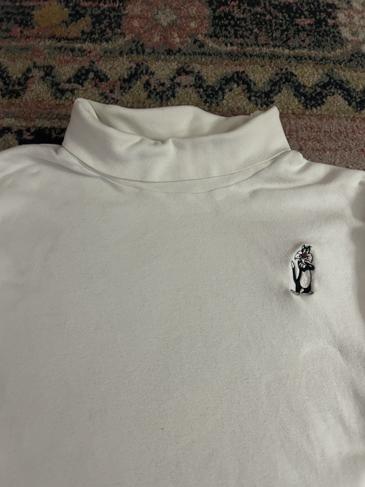 Vintage Vintage 90s Acme Clothing Sylvester Mock Neck Turtleneck Size US M / EU 48-50 / 2 - 1 Thumbnail