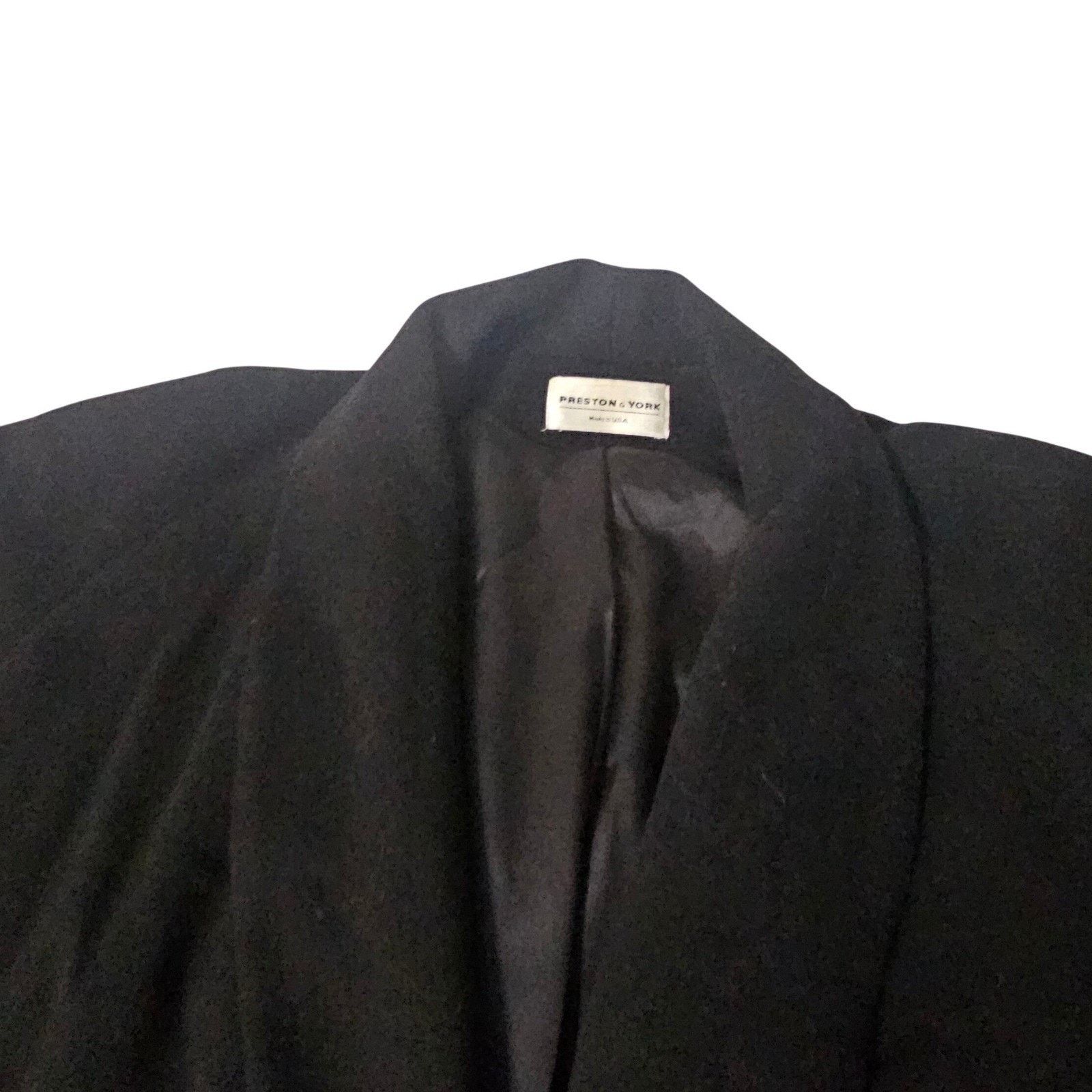 Preston & York Preston York Men's Wool Blazer Coat Double Breasted BIG 52 Size US L / EU 52-54 / 3 - 2 Thumbnail