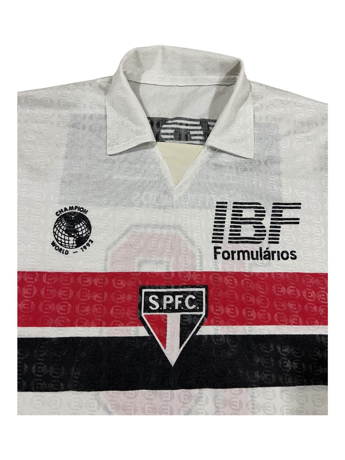 Penalty × Vintage RARE Vintage 1992 Sao Paolo Champion World #10 Home Jersey Size US M / EU 48-50 / 2 - 5 Thumbnail