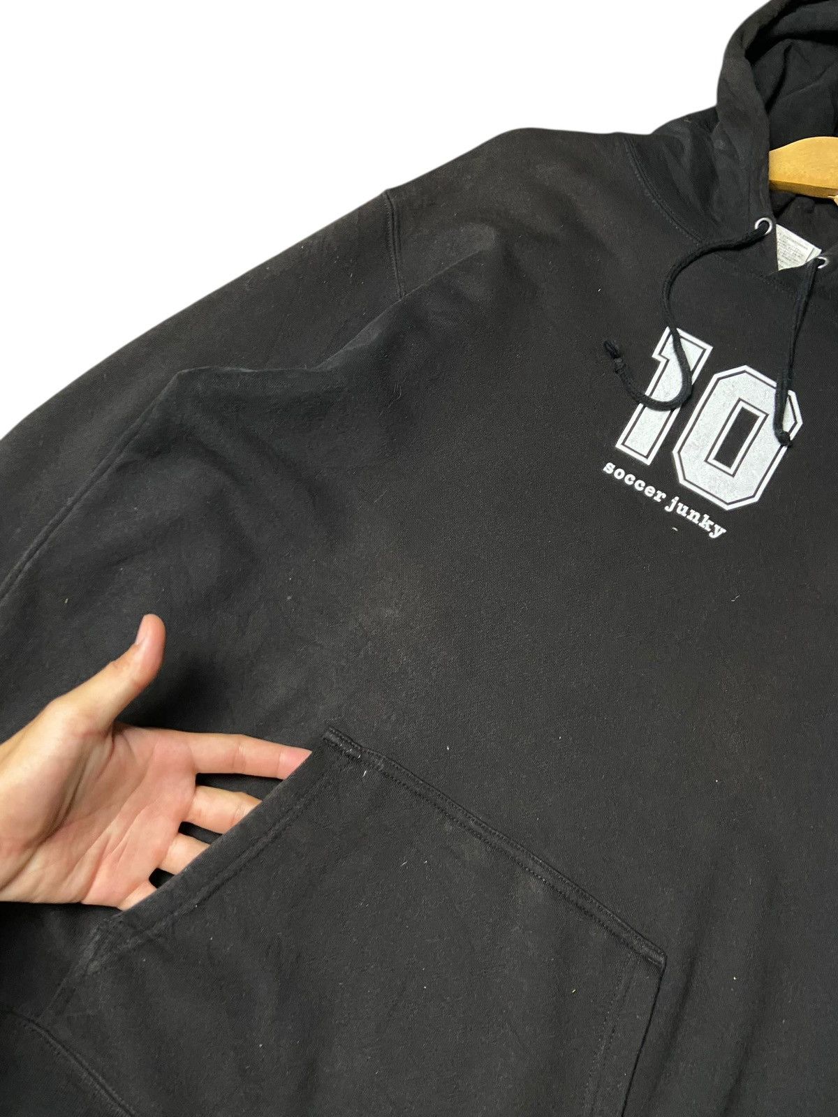 Japanese Brand Claudio Pandiani Soccer Maradona Backprint Hoodies (160) Size US XL / EU 56 / 4 - 4 Thumbnail