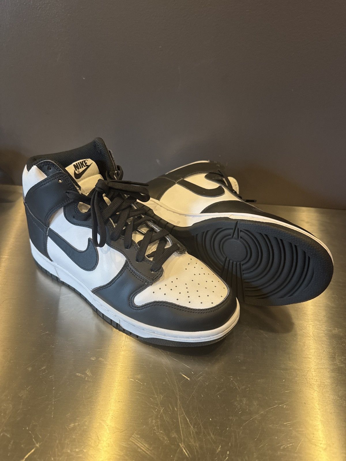 Nike Nike Dunk Retro Panda High Top Size US 8.5 / EU 41-42 - 1 Thumbnail